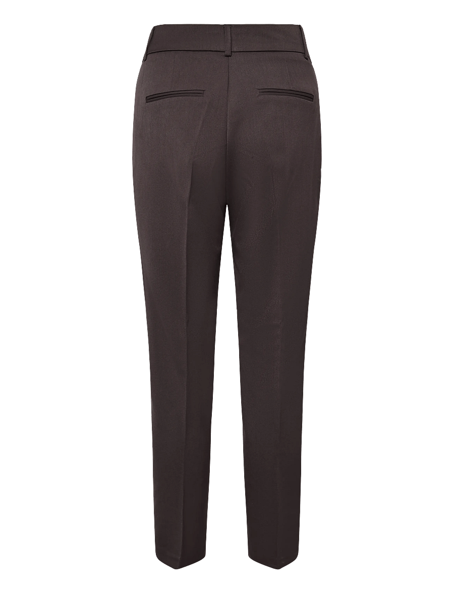 Bubbleroom - High Waist Slackers - slim-fit hosen - brown - 2