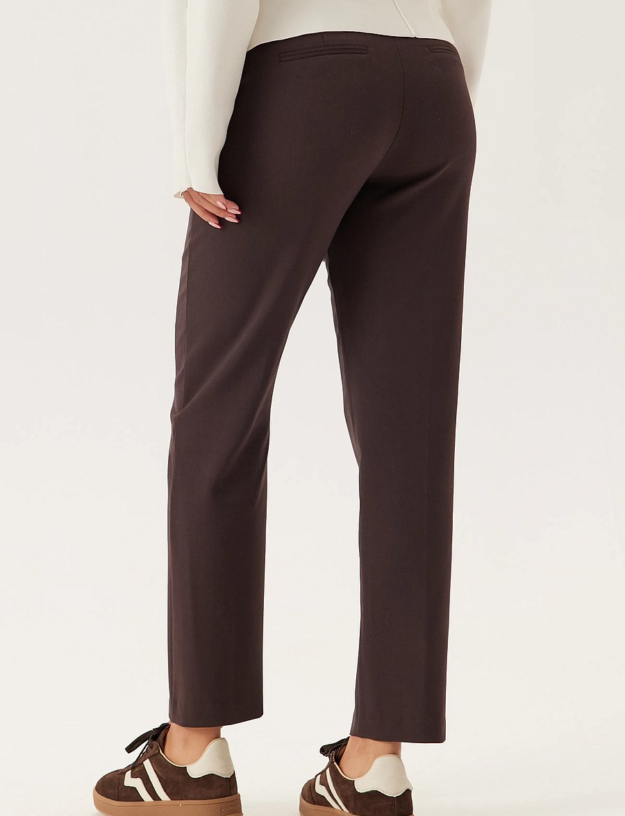 Bubbleroom - High Waist Slackers - brown - 2