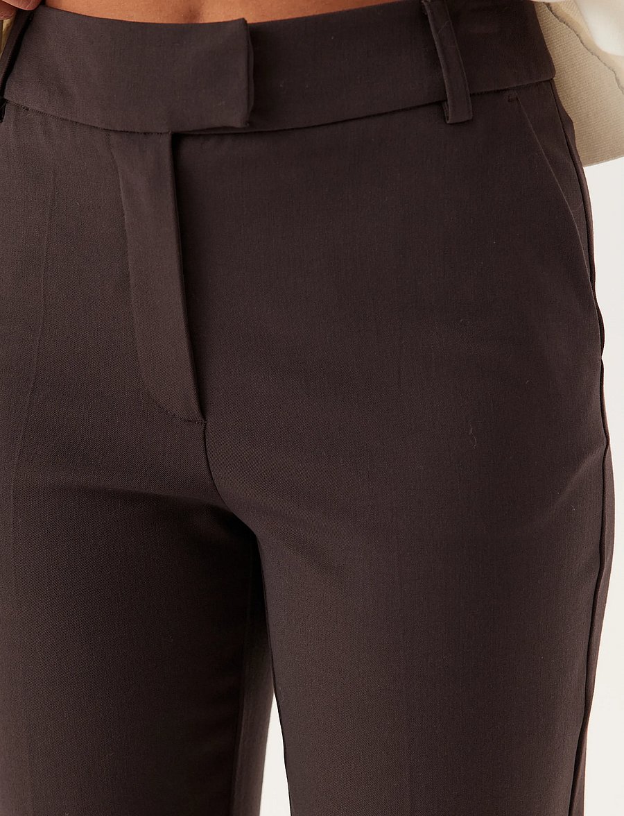 Bubbleroom - High Waist Slackers - brown - 4