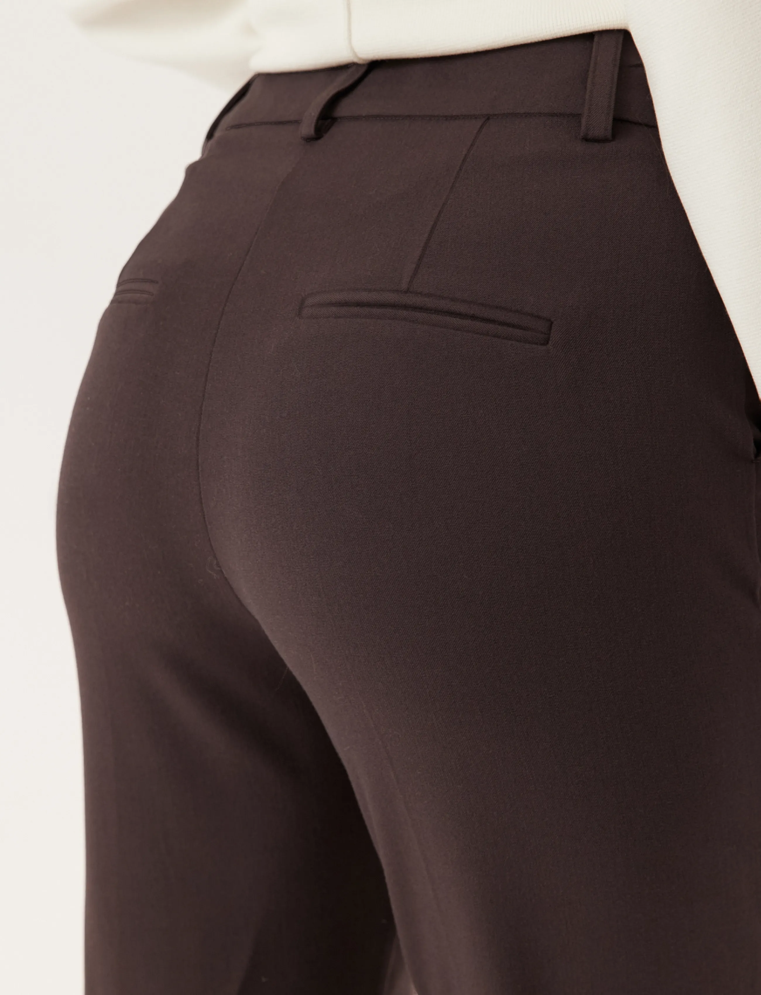 Bubbleroom - High Waist Slackers - brown - 5