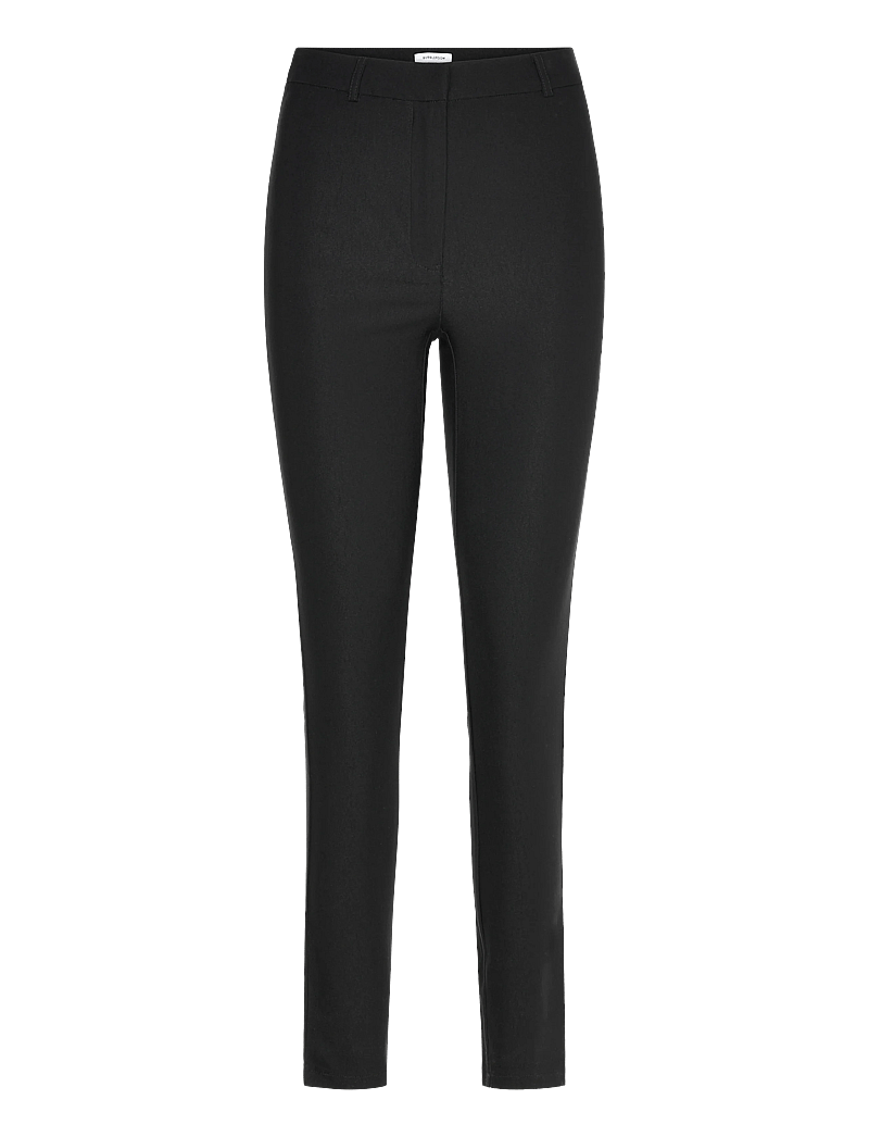 Bubbleroom - High Waist Stretchy Trousers - skinny leg hosen - black - 1