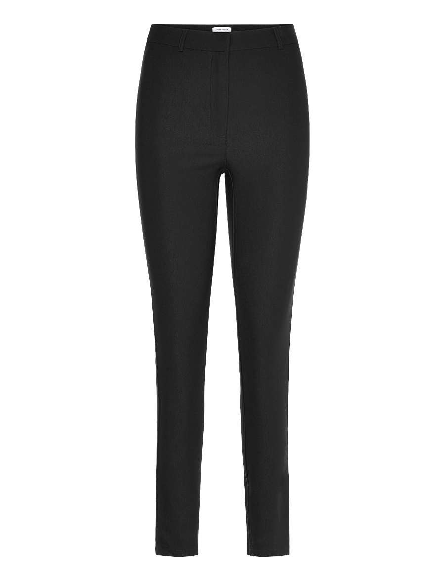 Bubbleroom - High Waist Stretchy Trousers - skinny-leg hosen - black - 1
