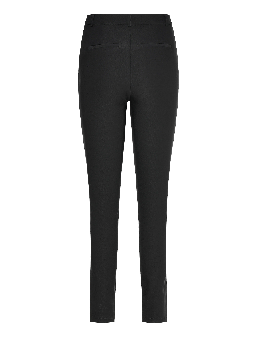 Bubbleroom - High Waist Stretchy Trousers - skinny-leg hosen - black - 2