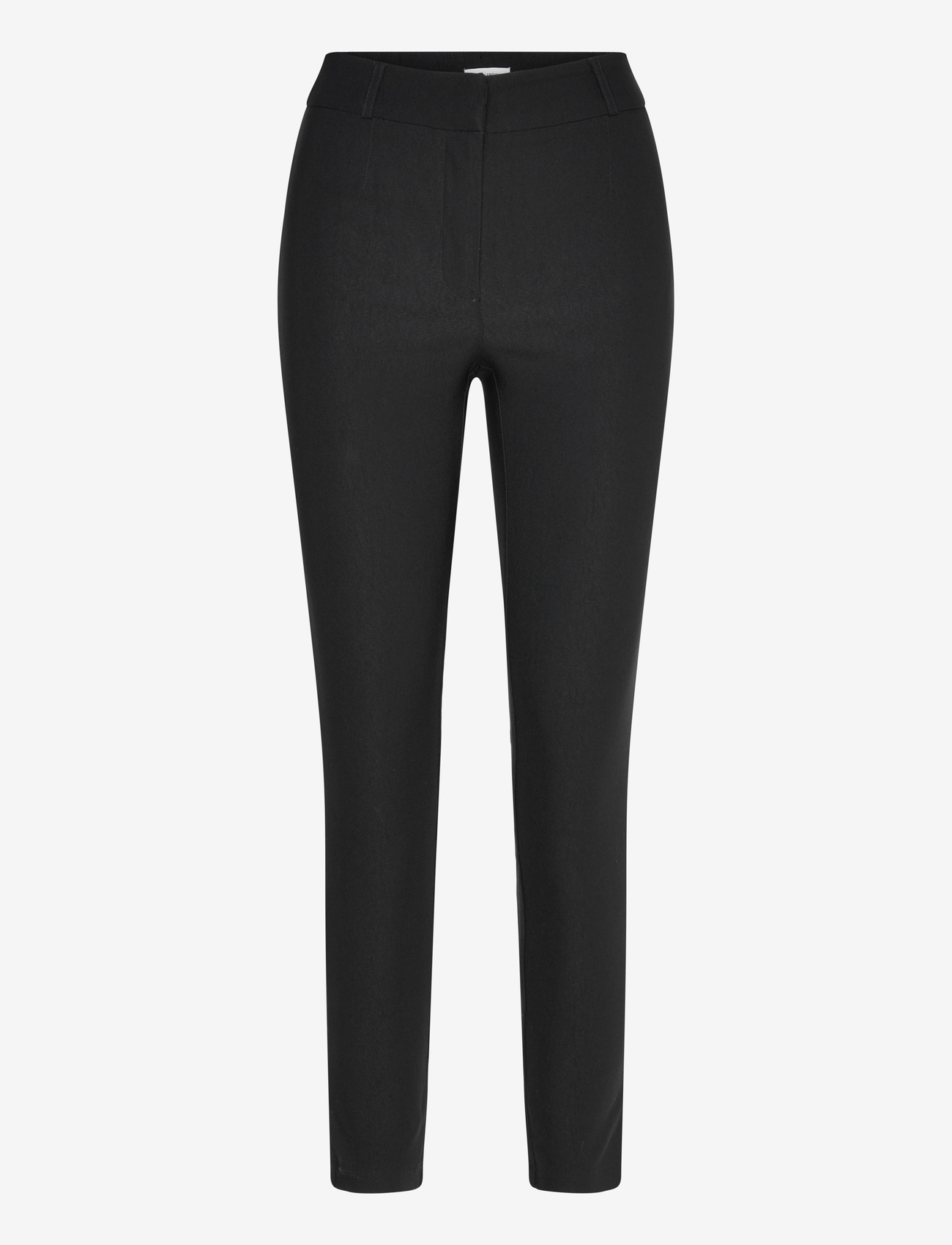 Bubbleroom - Stretchy Ankle Push-Up Trousers - trousers with skinny legs - black - 1
