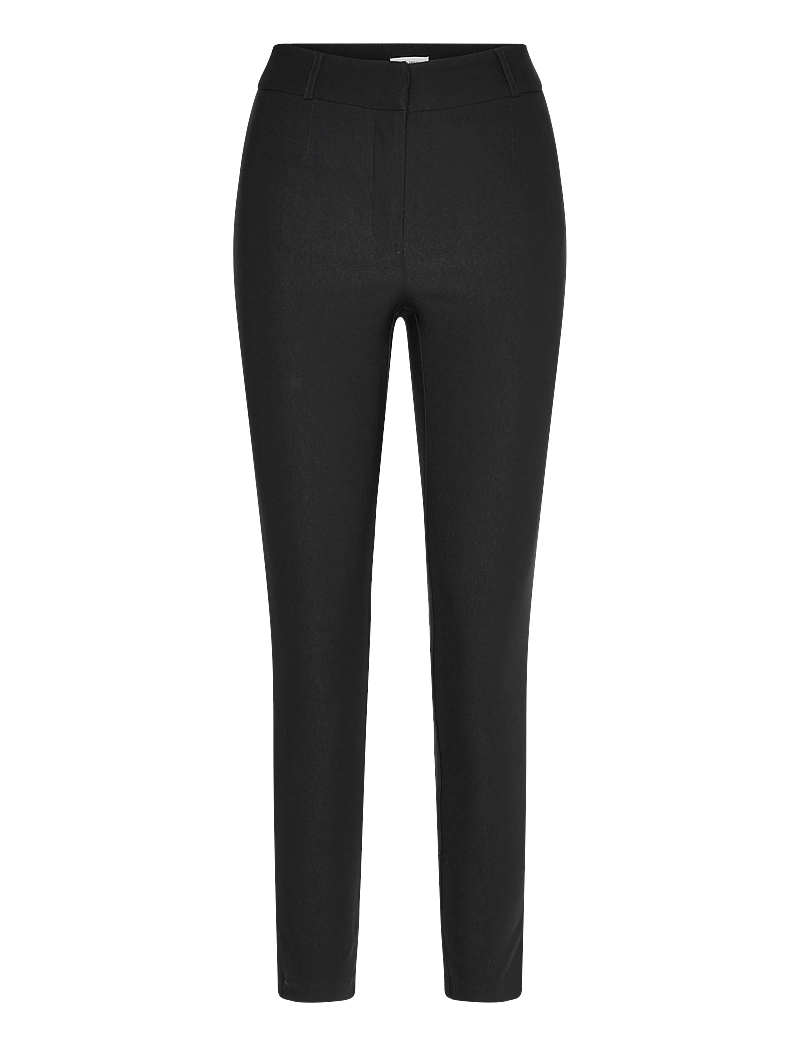Bubbleroom - Stretchy Ankle Push-Up Trousers - trousers with skinny legs - black - 1