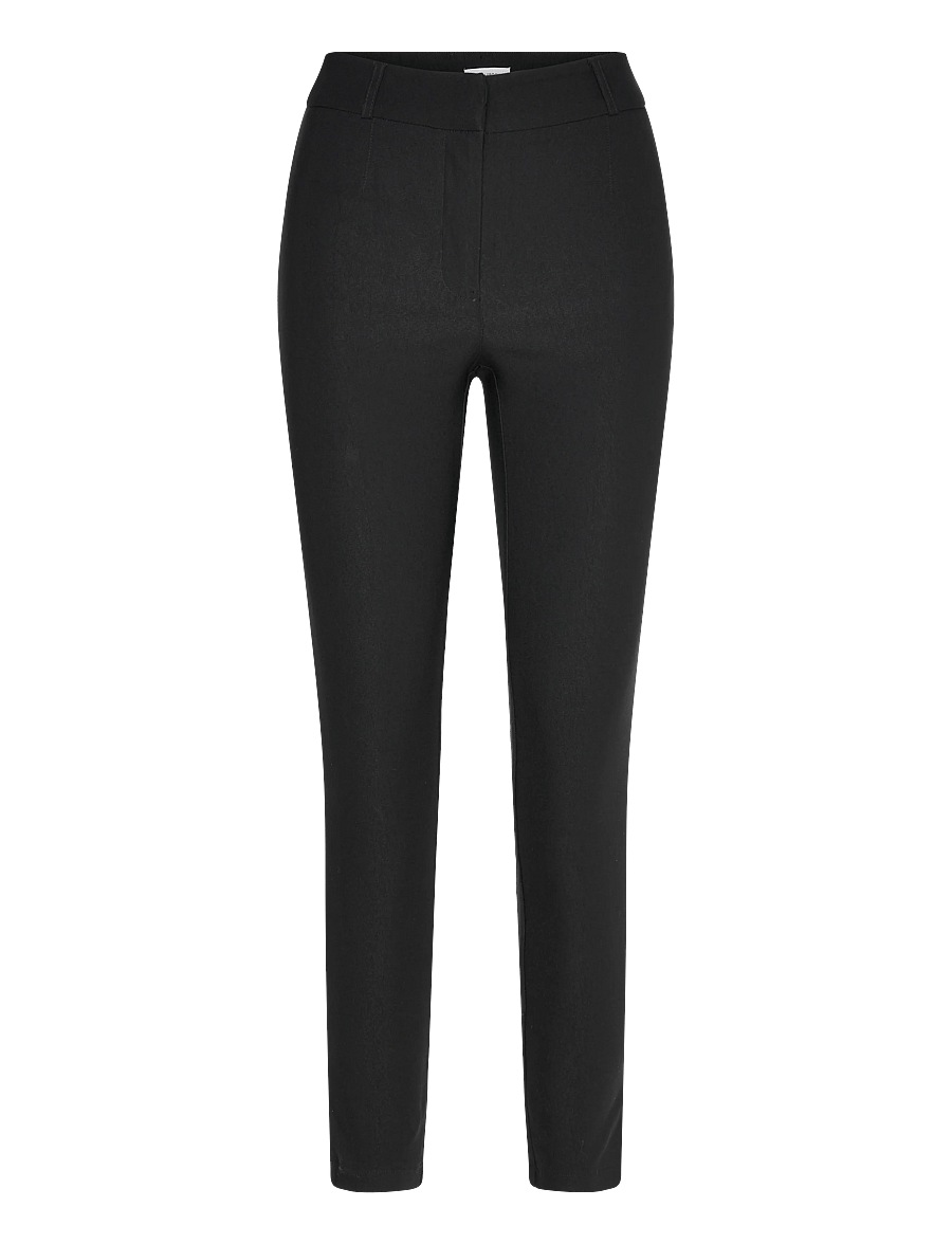 Bubbleroom - Stretchy Ankle Push-Up Trousers - pantalons slim - black - 1