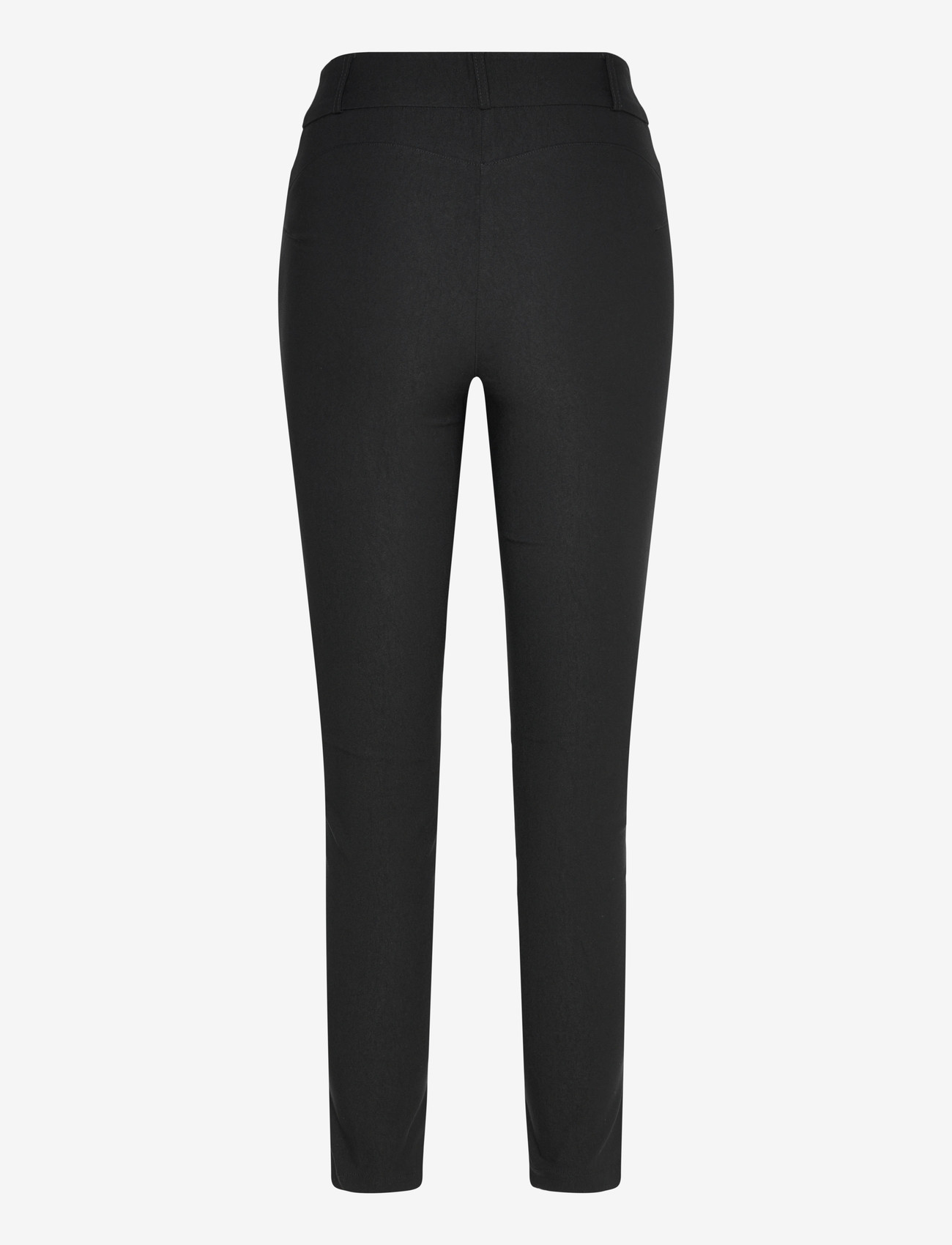 Bubbleroom - Stretchy Ankle Push-Up Trousers - trousers with skinny legs - black - 2