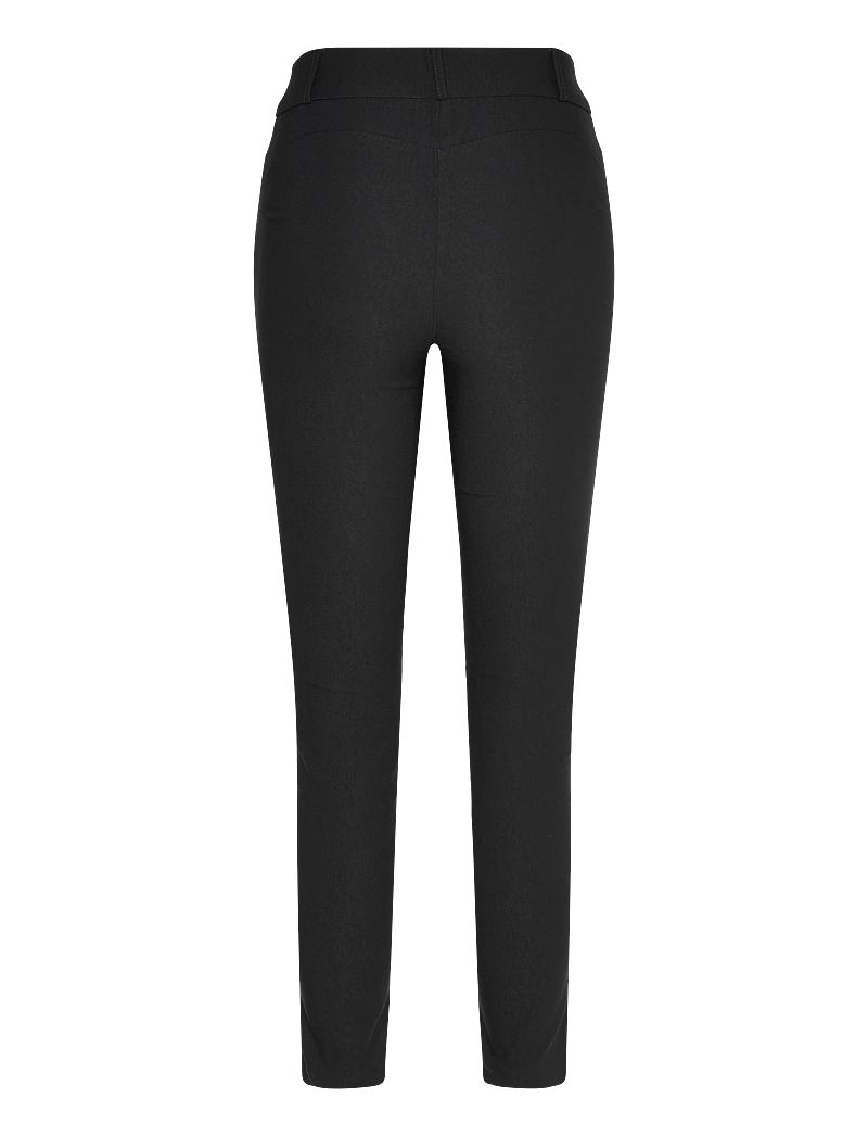 Bubbleroom - Stretchy Ankle Push-Up Trousers - trousers with skinny legs - black - 2