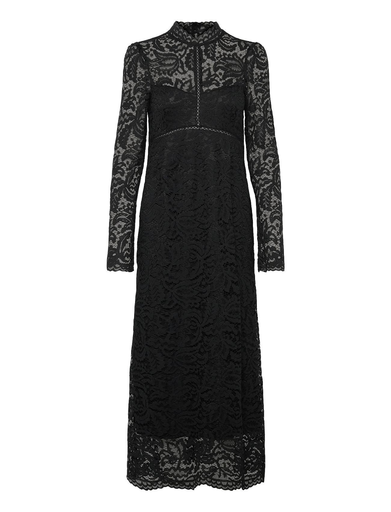 Bubbleroom | High Neck Cotton Lace Dress | 34 — produktbild