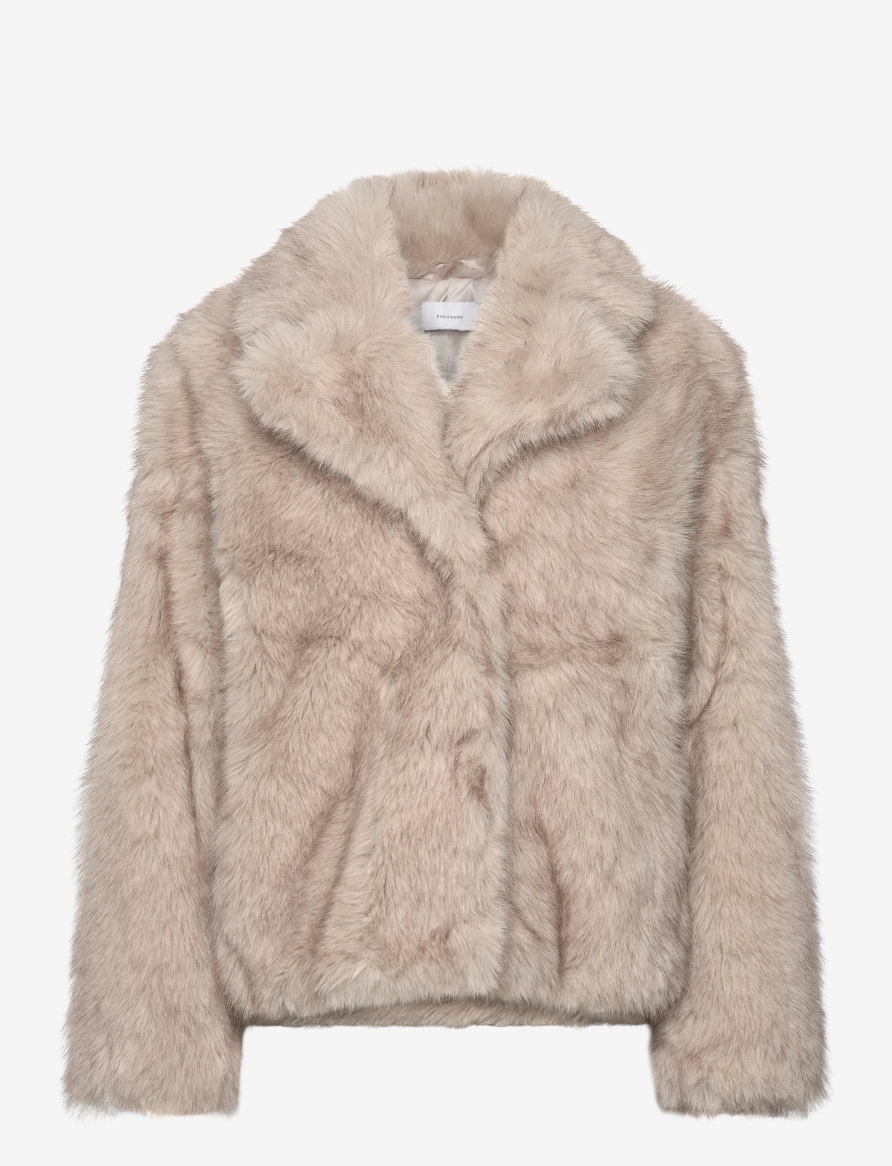 Bubbleroom - Faux Fur Jacket - light beige - 1