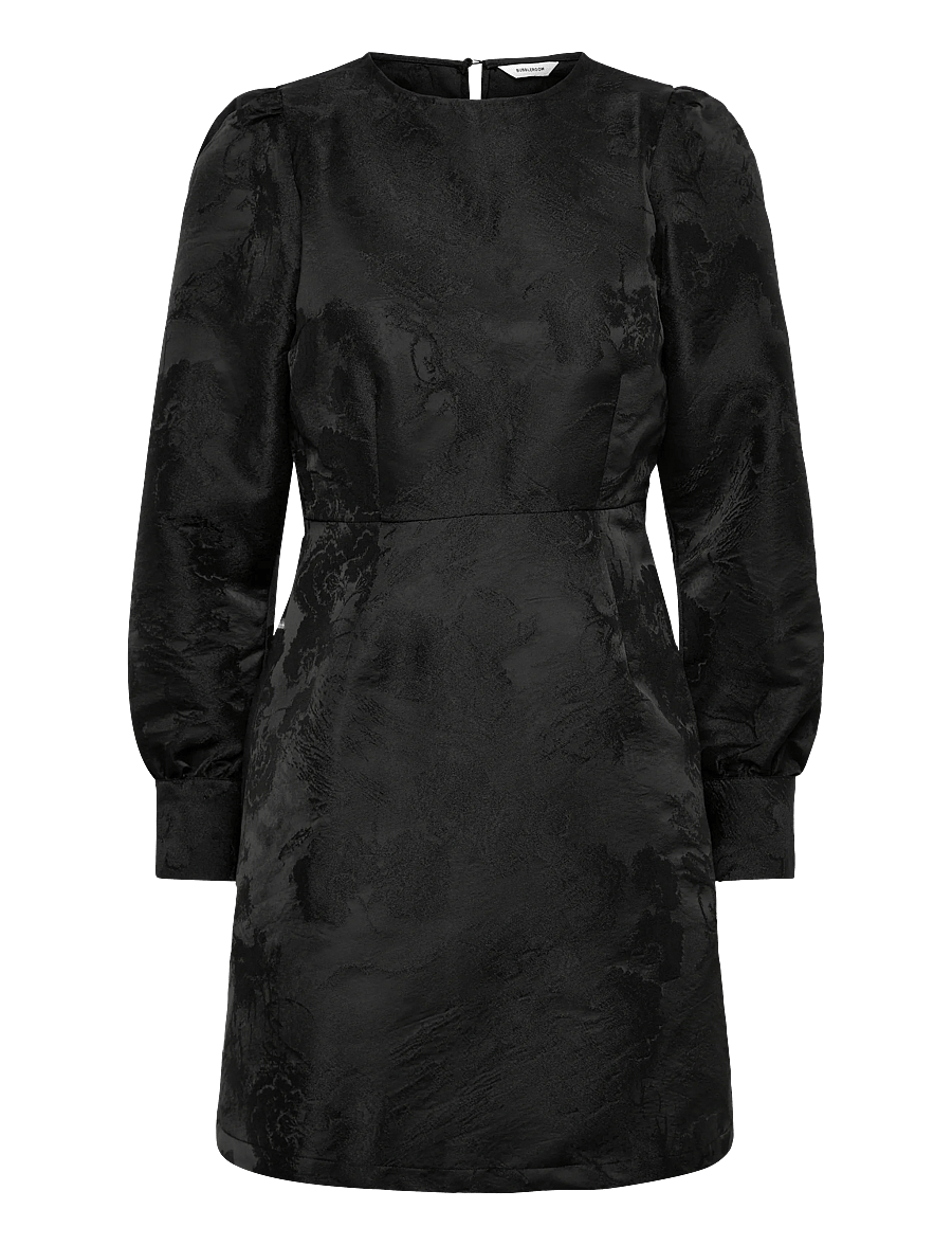 Bubbleroom - Brocade Dress - cocktailklänningar - black - 1