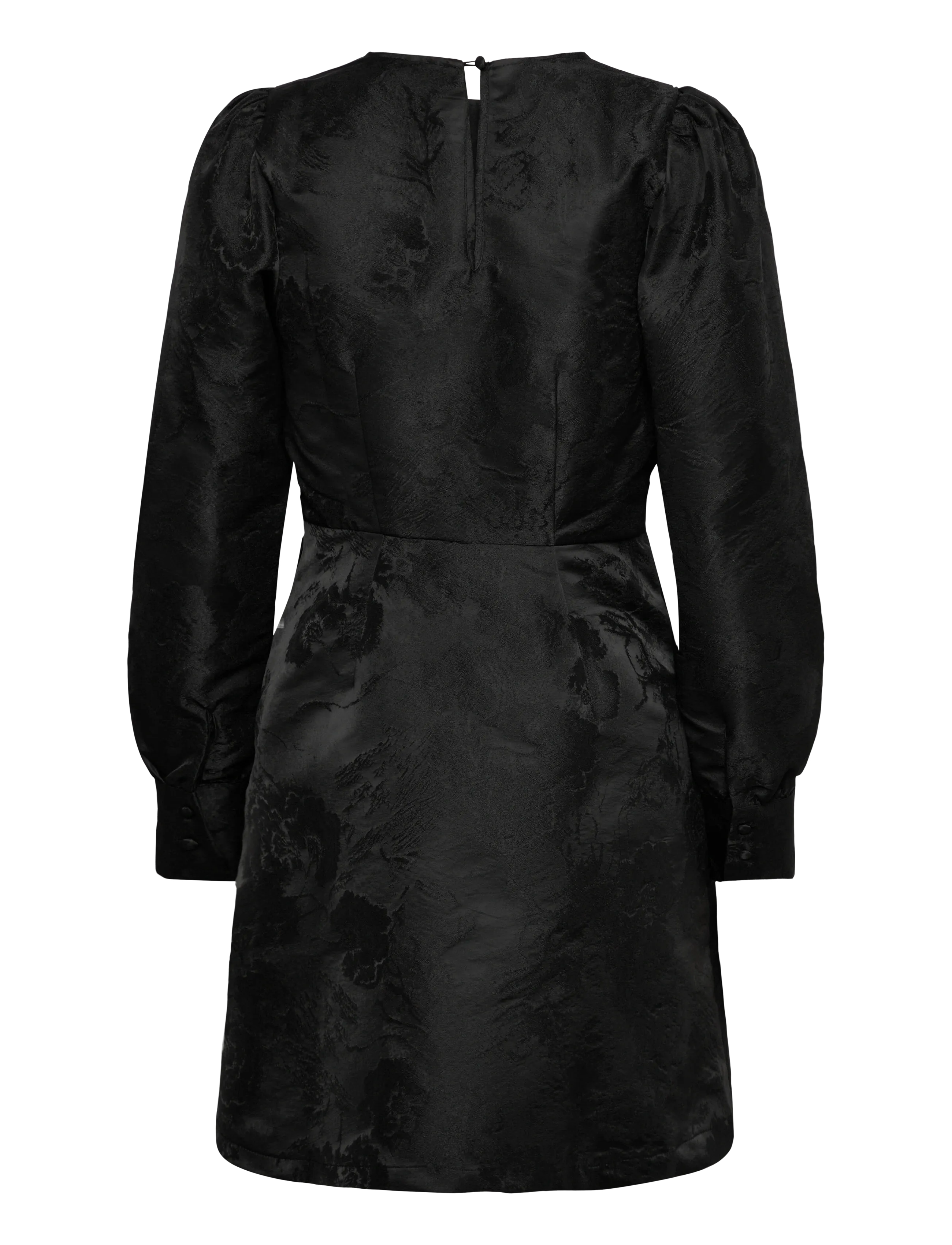 Bubbleroom - Brocade Dress - cocktailklänningar - black - 2