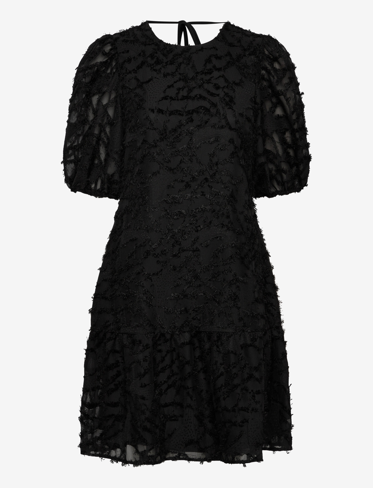 Bubbleroom - Fringe Dress - festklänningar - black - 1