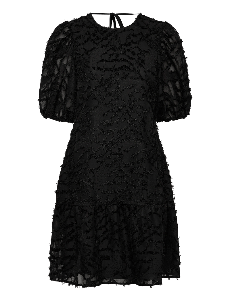Bubbleroom - Fringe Dress - festklänningar - black - 1