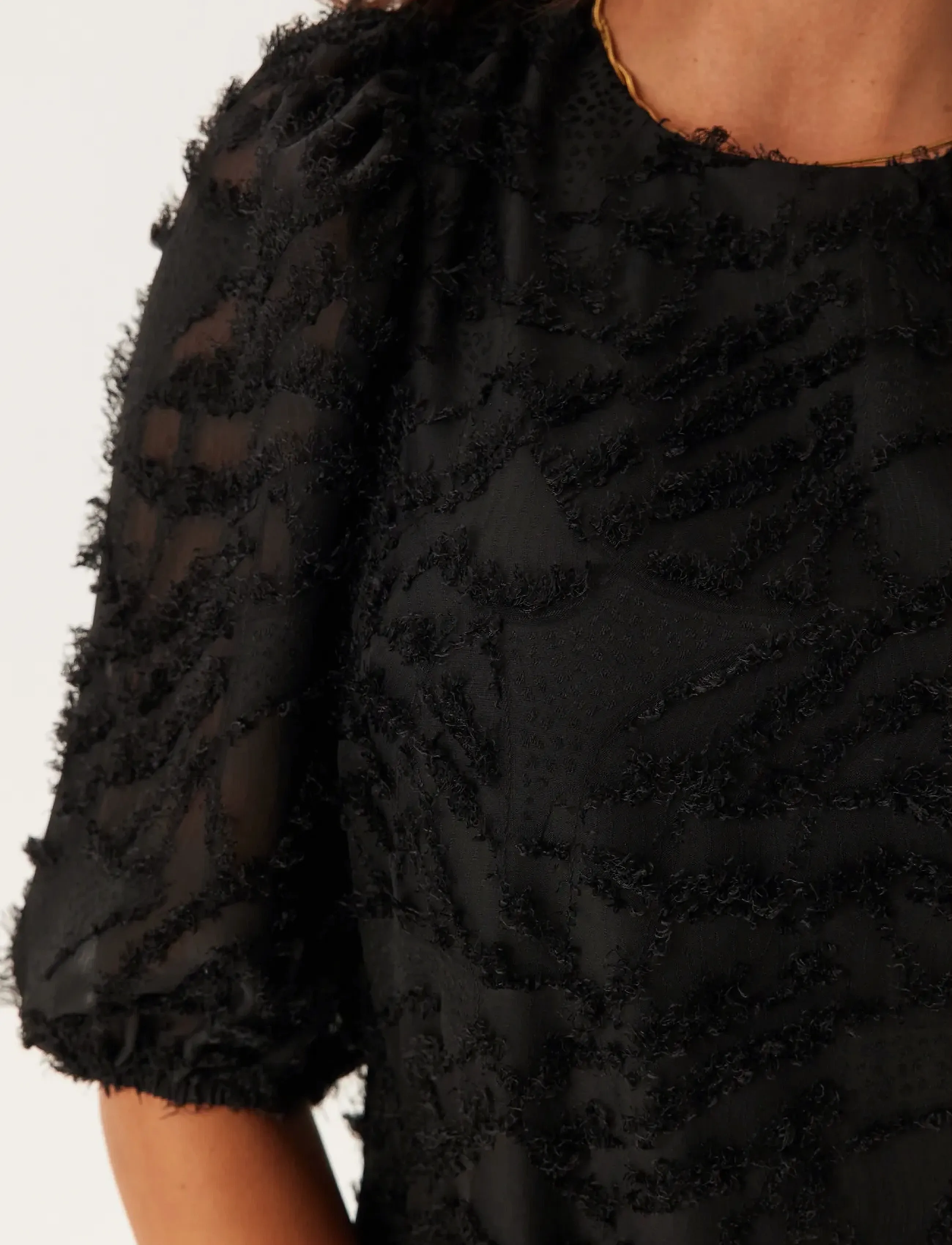 BUBBLEROOM Fringe Dress klänningar dam – bild 5