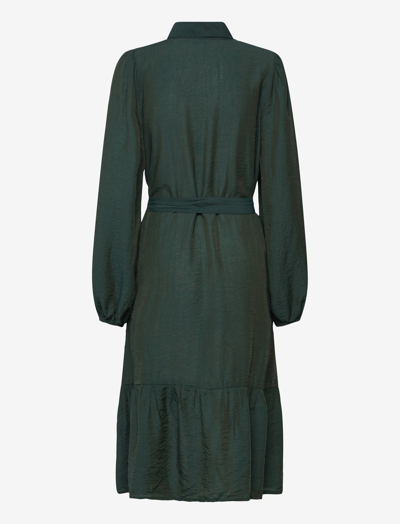 Bubbleroom - Midi Shirt Dress - skjortklänningar - dark green - 2