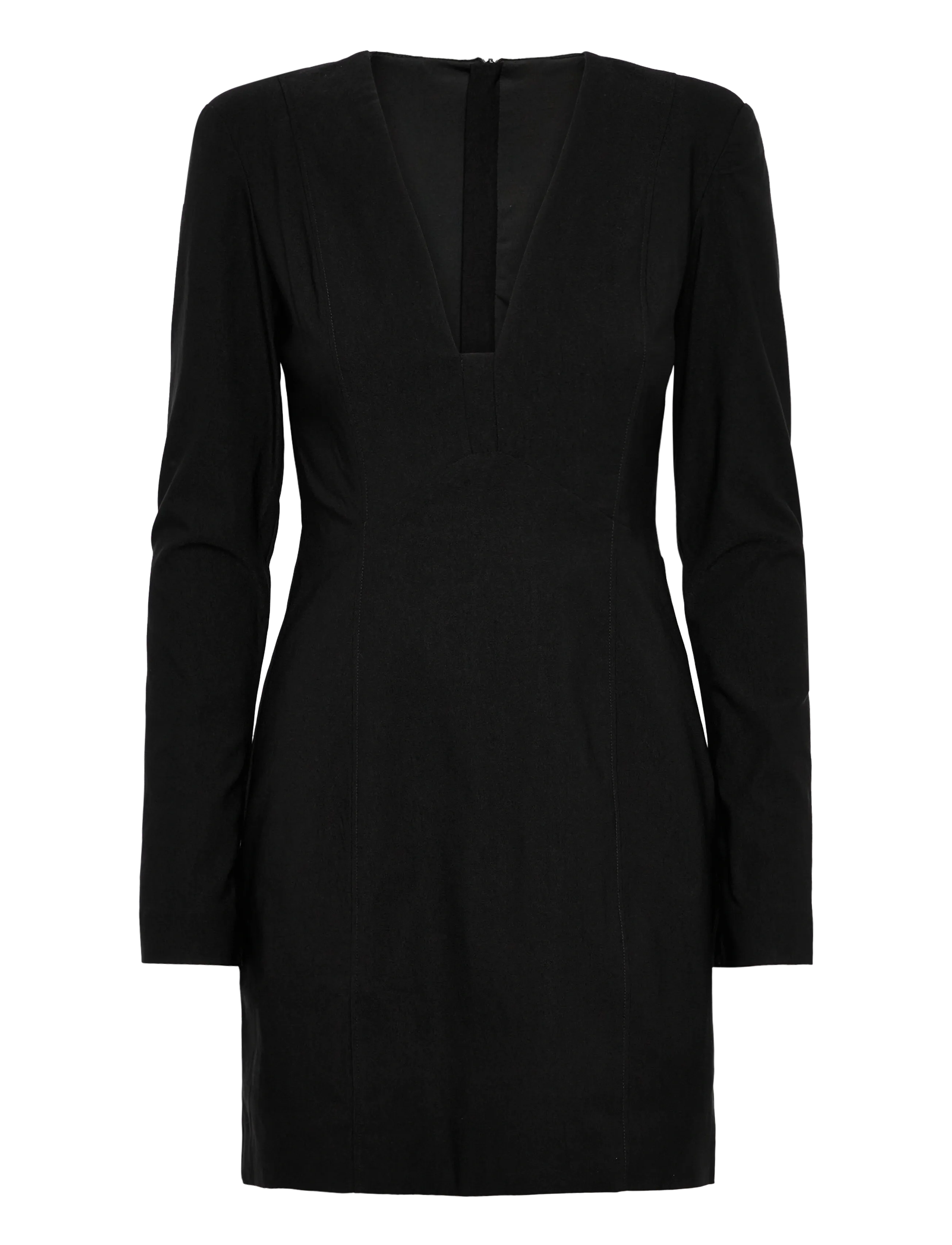 Bubbleroom Bow Back Shift Dress - Tøj - BLACK / black