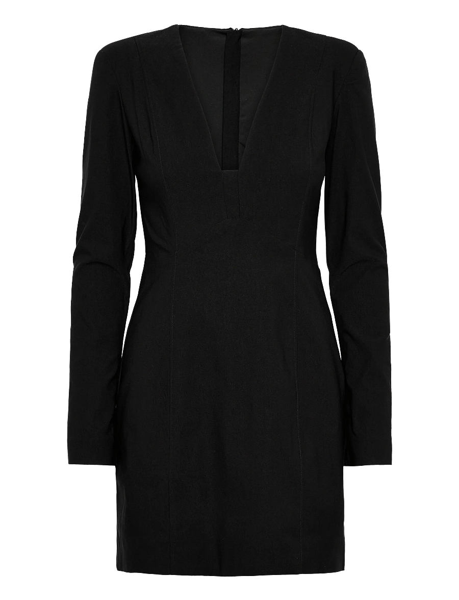 Bubbleroom - Bow Back Shift Dress - black - 1