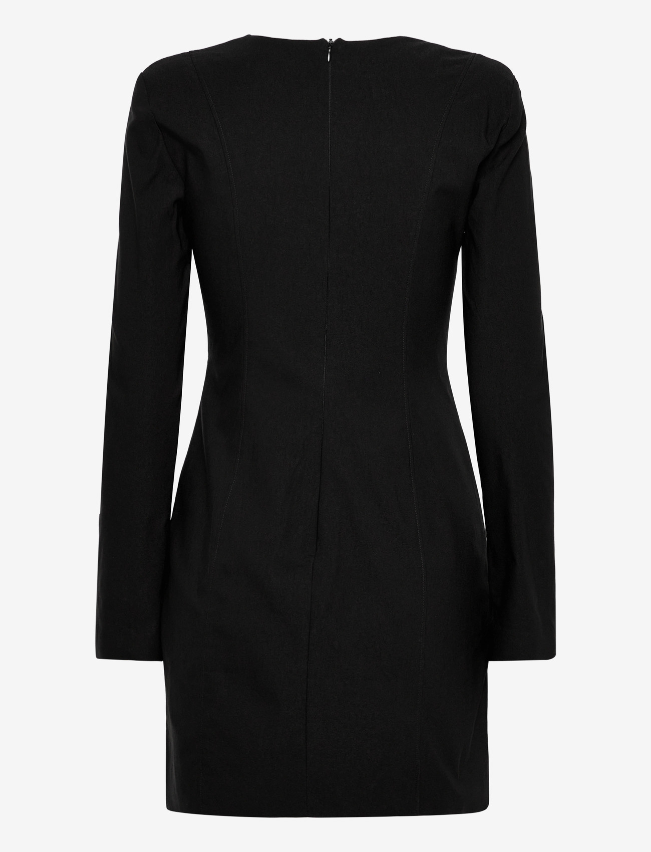 Bubbleroom - Bow Back Shift Dress - black - 2