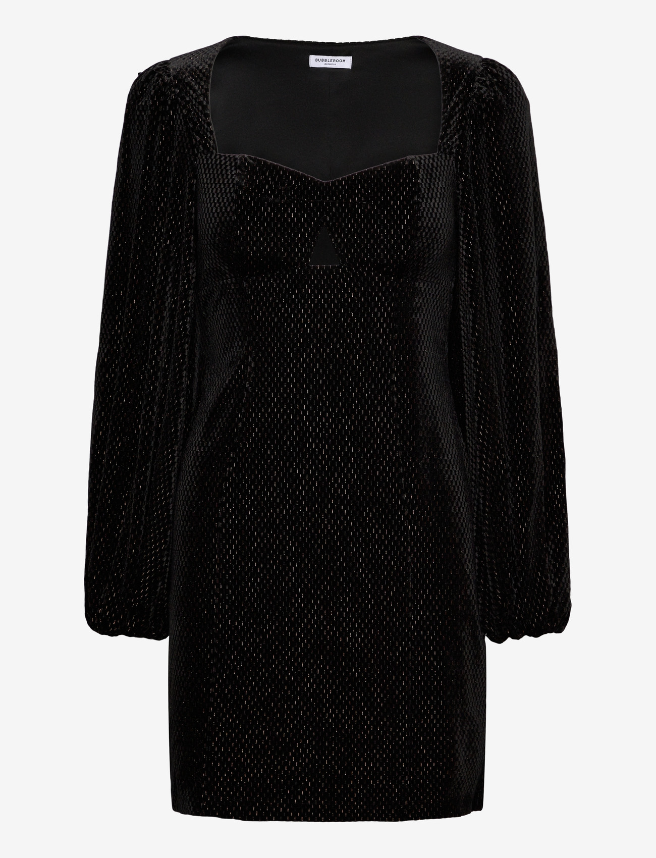 Bubbleroom - Embellished Bow Dress - cocktailklänningar - black/gold - 3