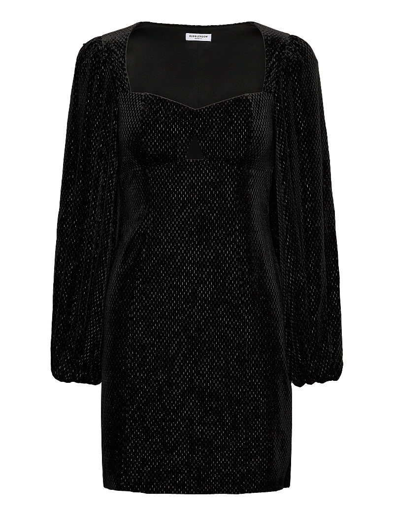 Bubbleroom - Embellished Bow Dress - cocktailklänningar - black/gold - 3