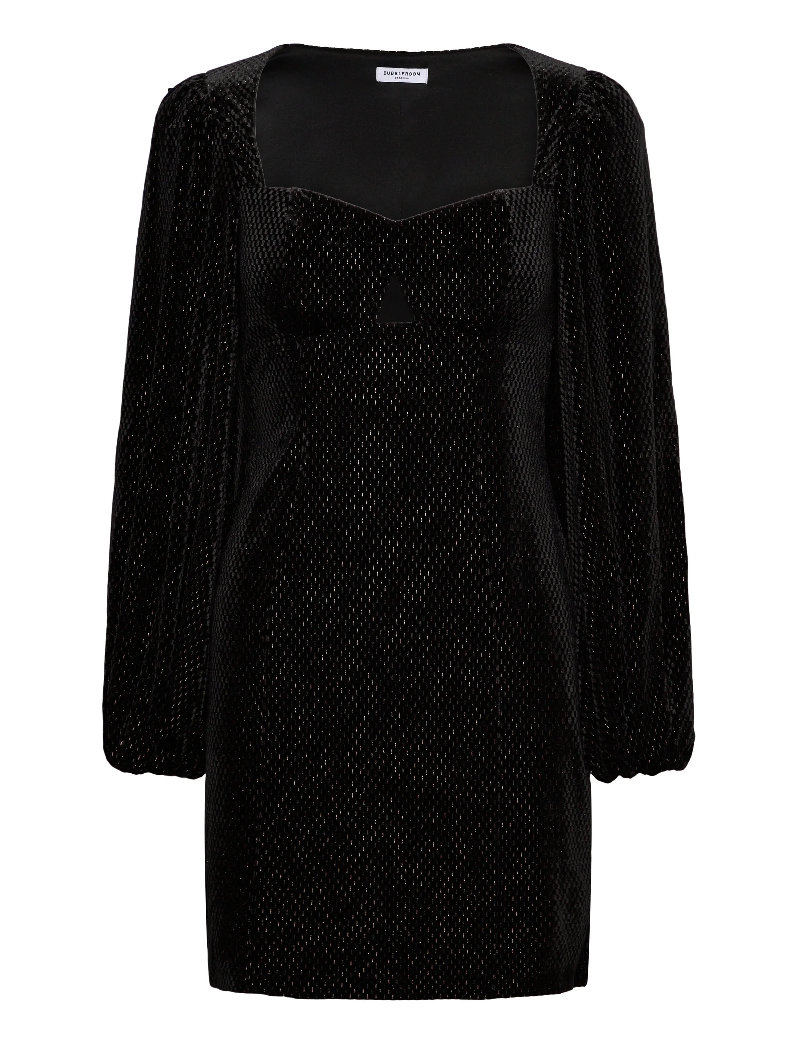 Bubbleroom - Embellished Bow Dress - cocktail-mekot - black/gold - 3