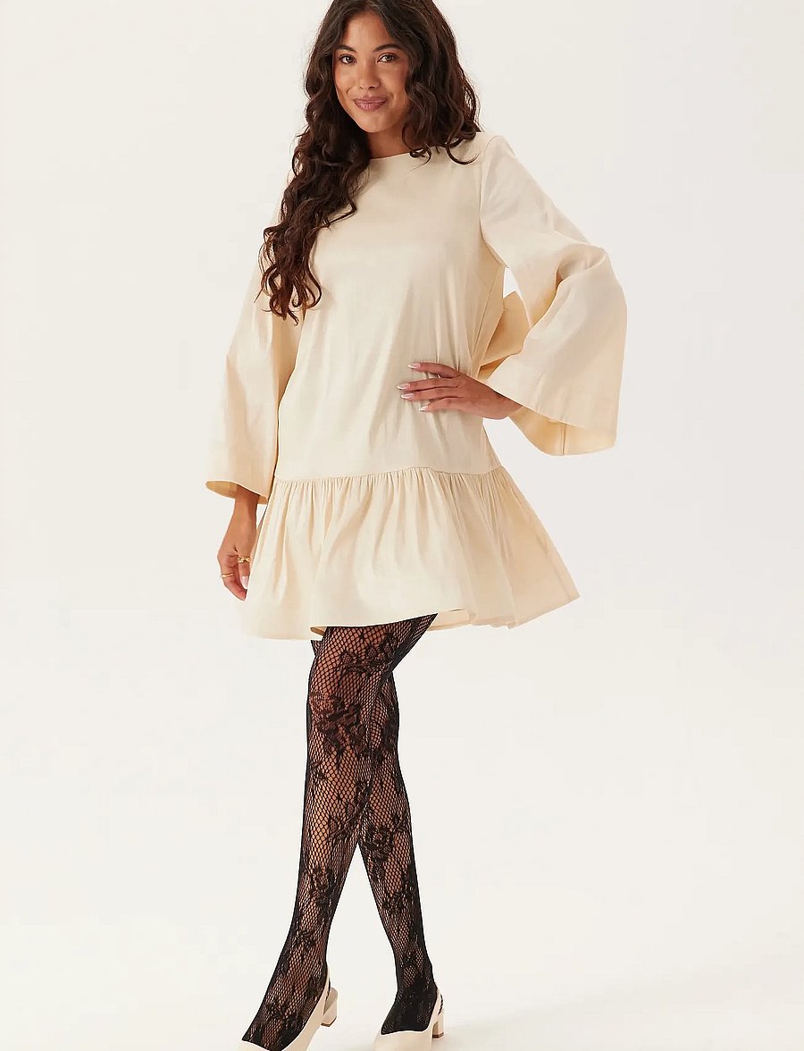 Bubbleroom - Bow Back Shift Dress - crÈme - 5