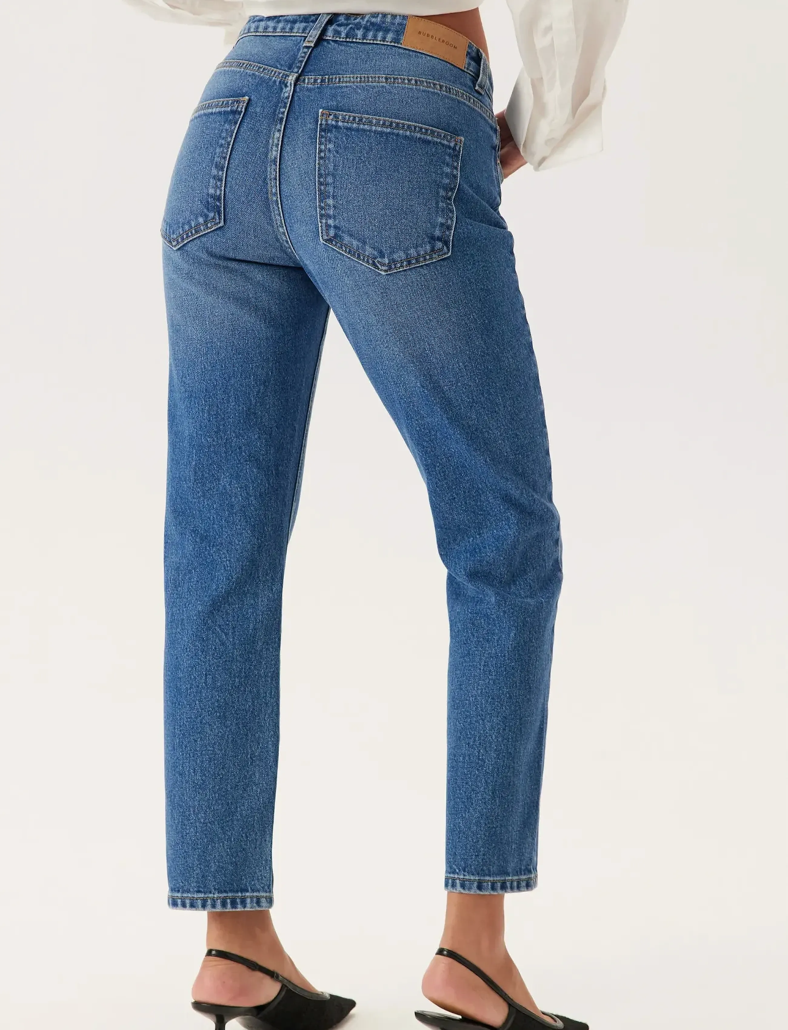 Bubbleroom - Slim Ankle Jeans - dark blue - 3