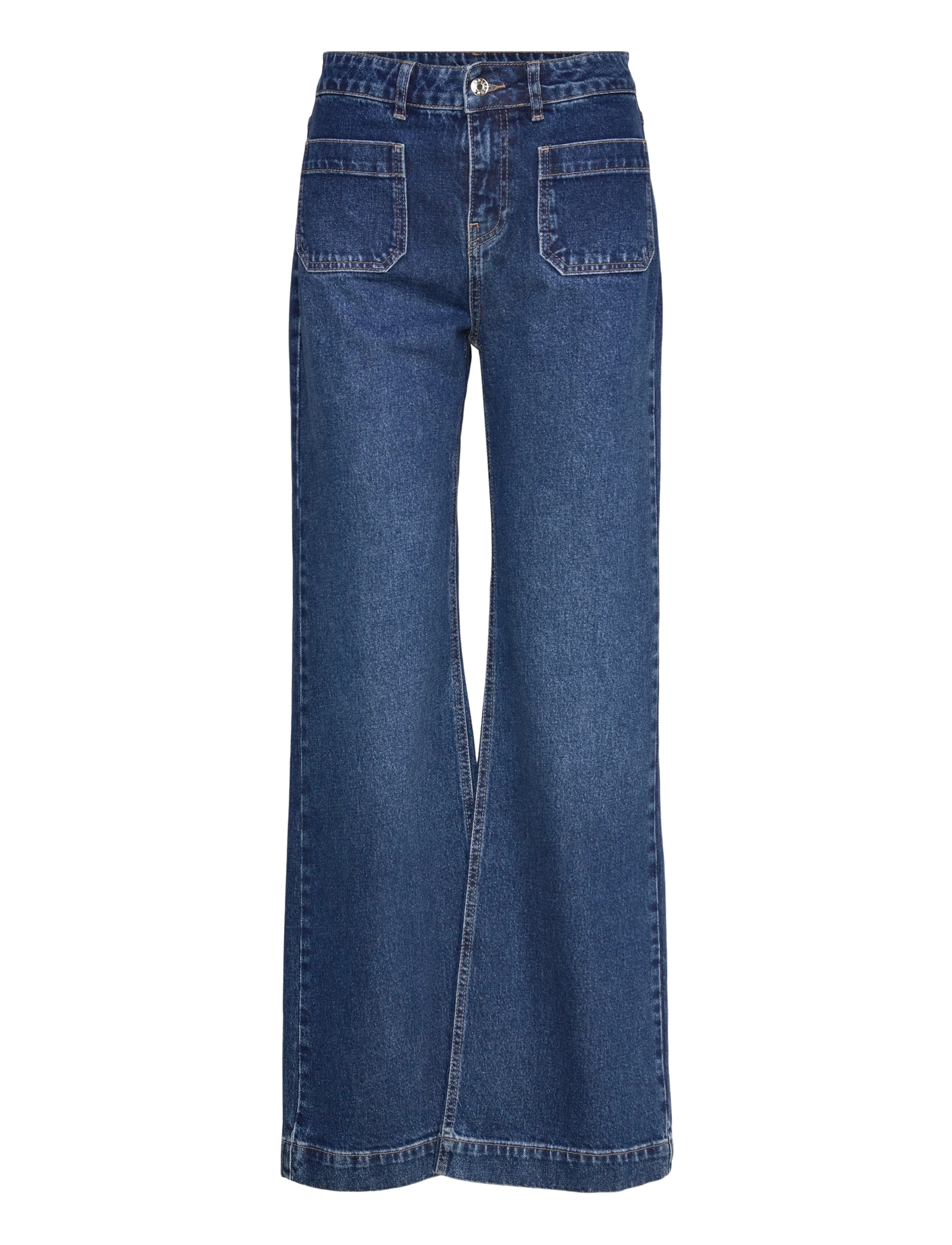 Bubbleroom Front Pocket Jeans - Vårfynd - DARK BLUE / blue