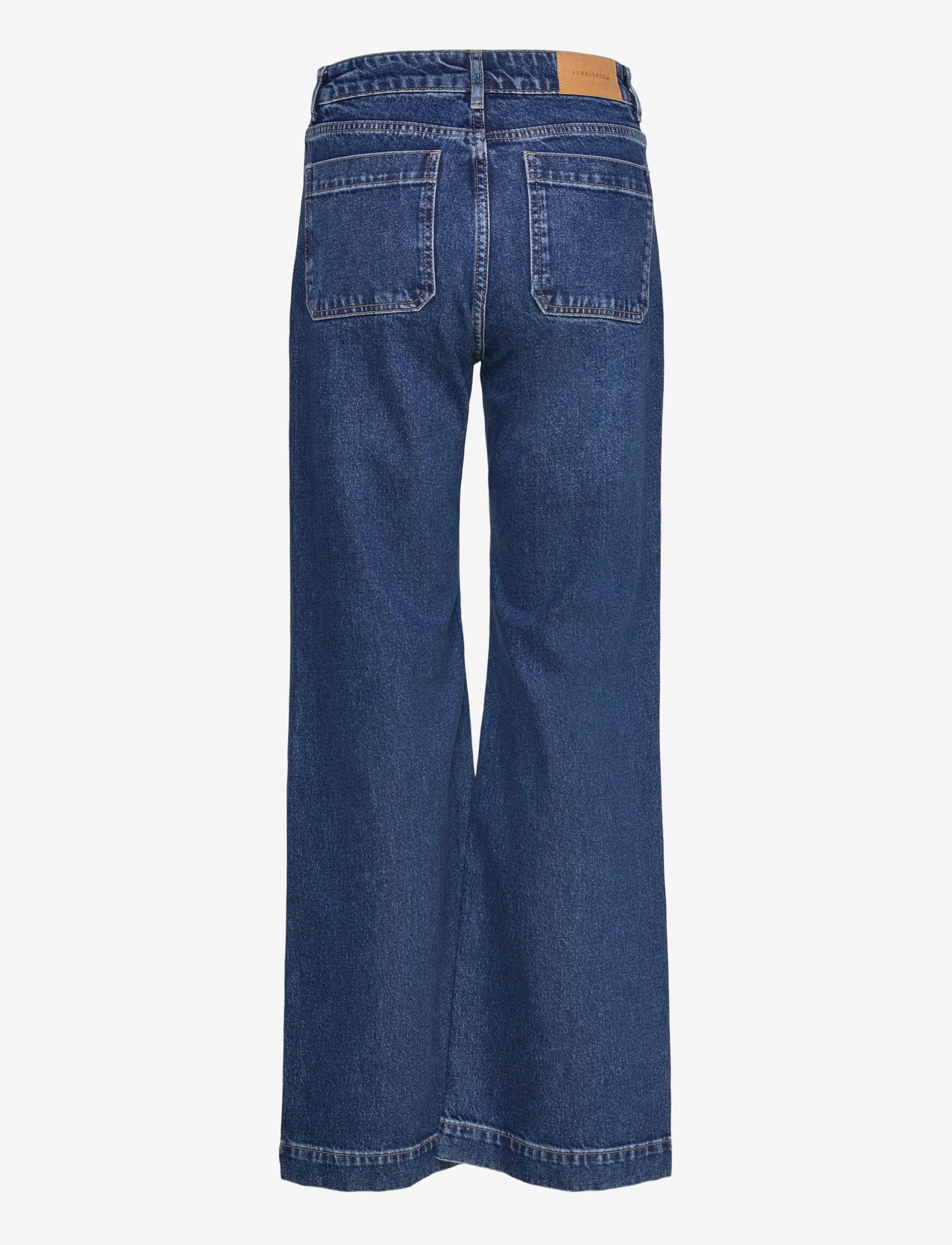 Bubbleroom - Front Pocket Jeans - brede jeans - dark blue - 2