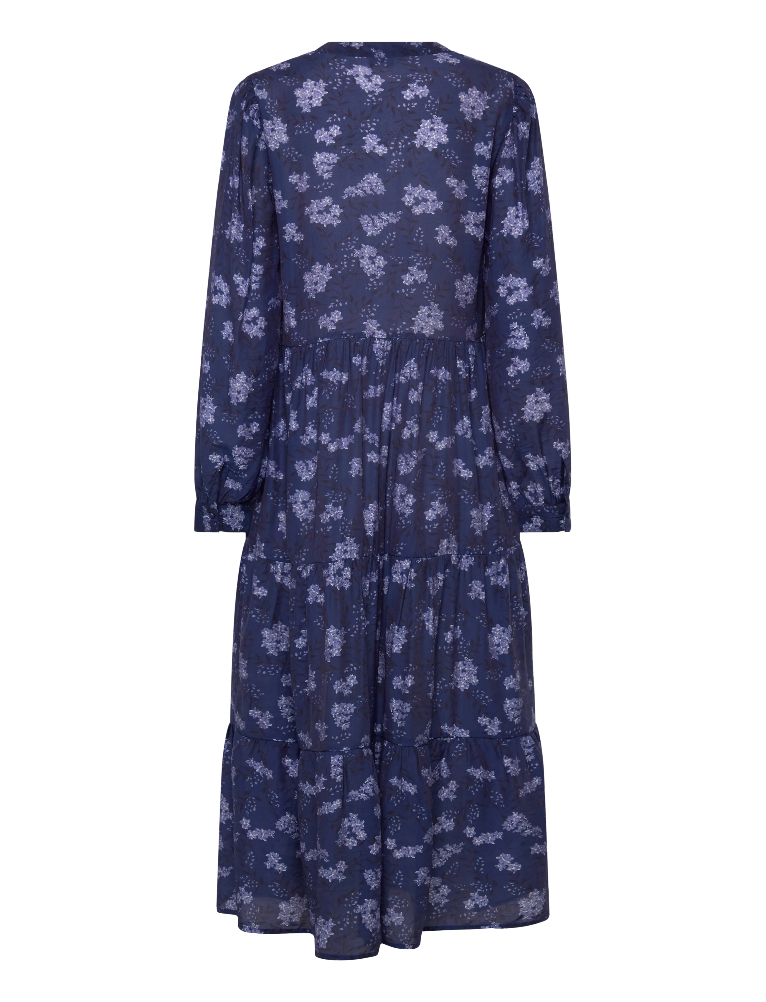 Bubbleroom - Smock Midi Dress - sommerkleider - blue/floral - 2