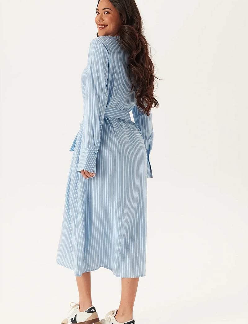 Bubbleroom - Shirt Dress - maxi kjoler - blue/striped - 3