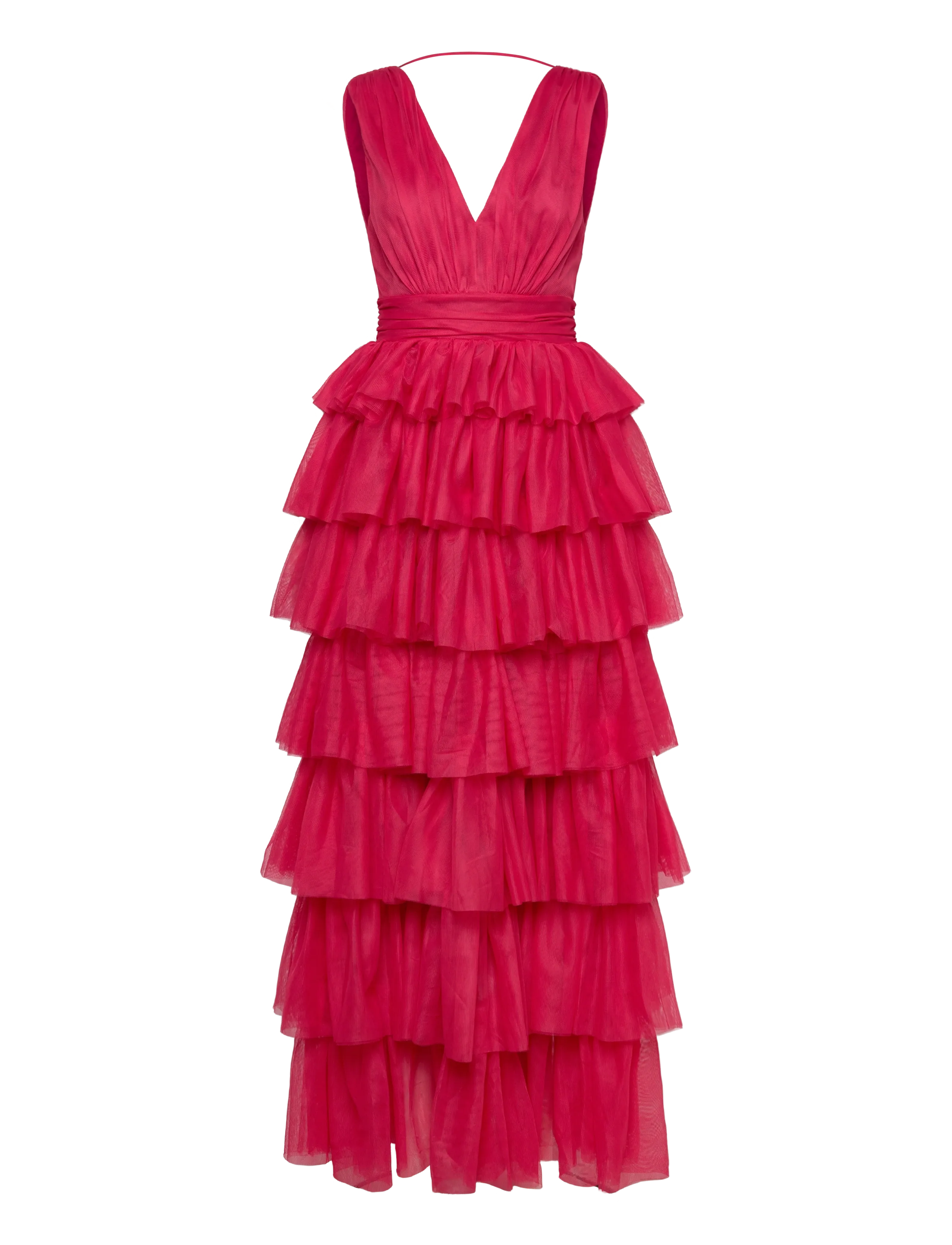 BUBBLEROOM Tulle Frill Gown Pink - 40 - Damen