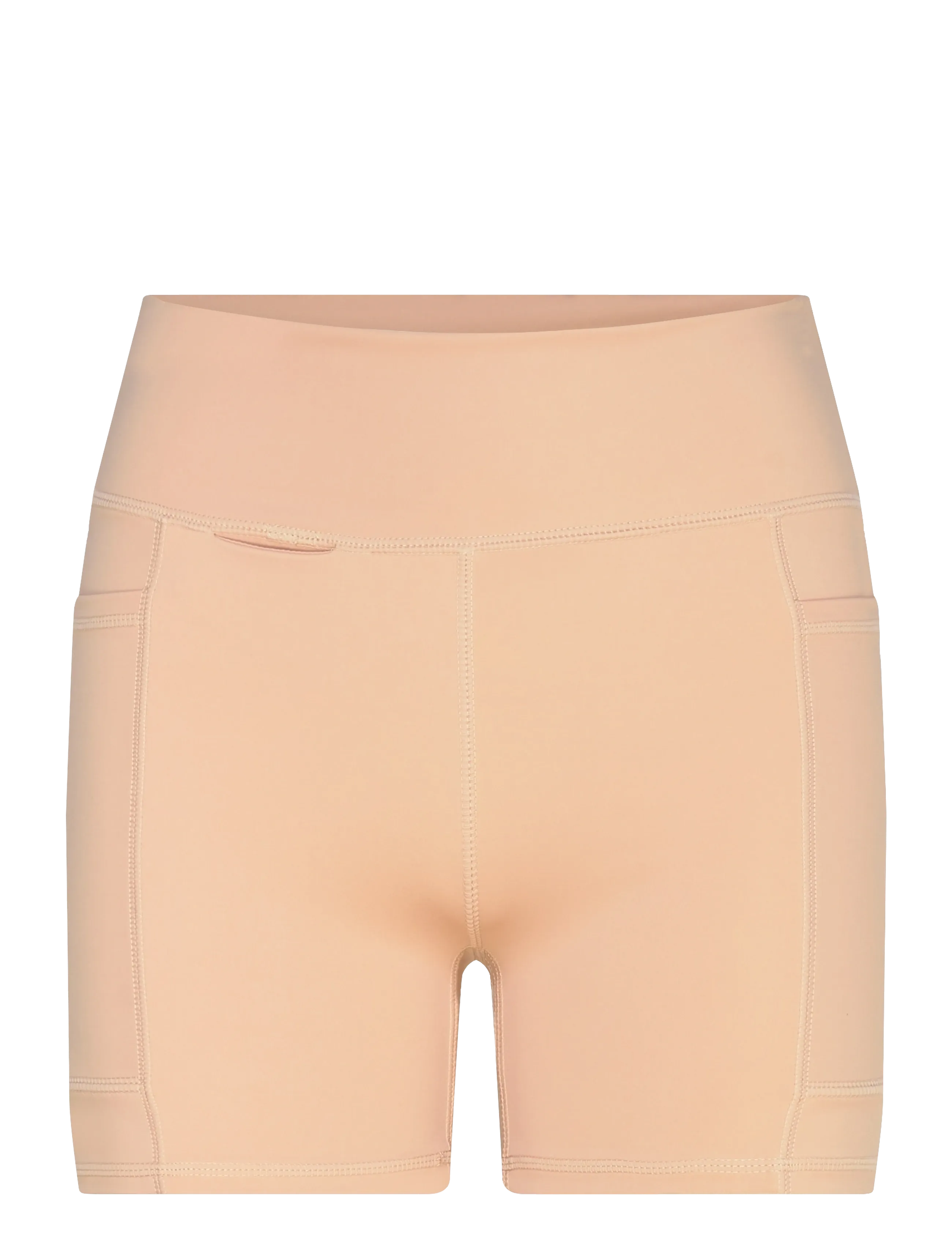 Bubbleroom Pocket Biker Shorts - Svenske brands - BEIGE / beige