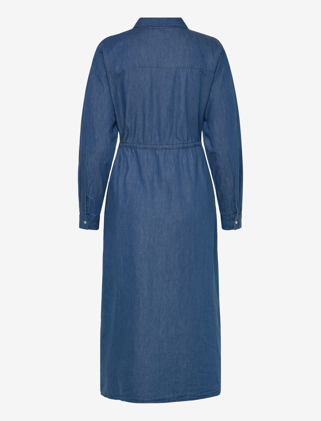 Bubbleroom - Denim Shirt Dress - skjortklänningar - light blue - 2