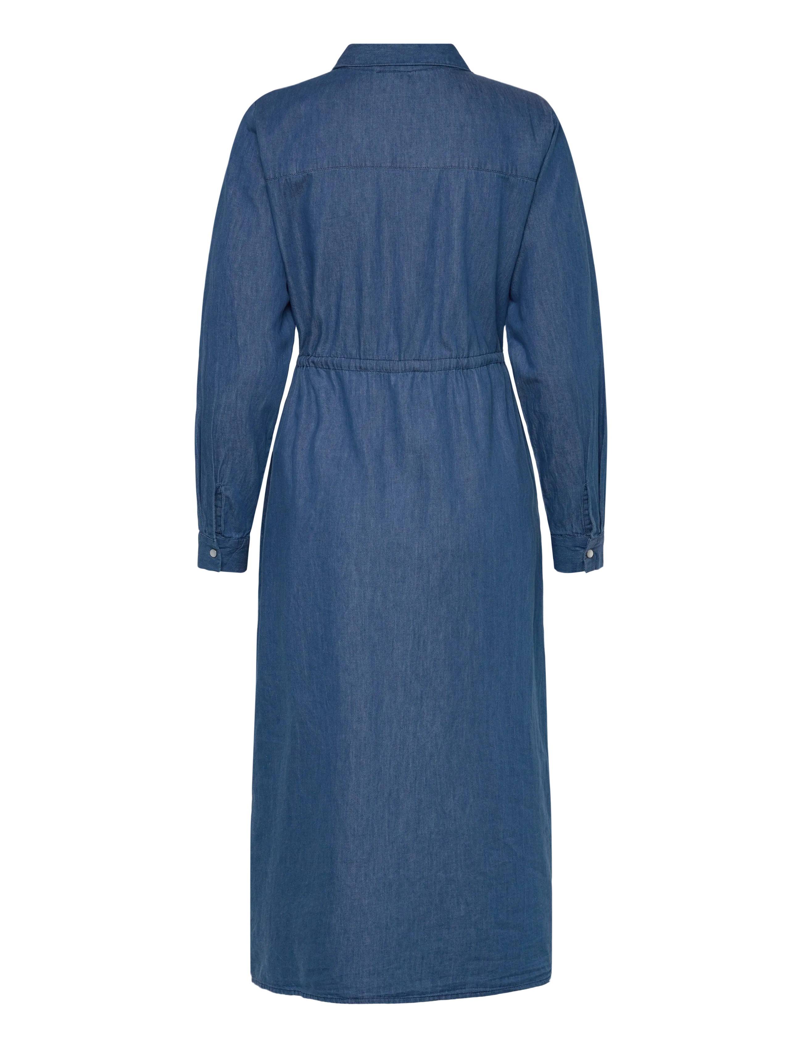Bubbleroom - Denim Shirt Dress - skjortekjoler - light blue - 2