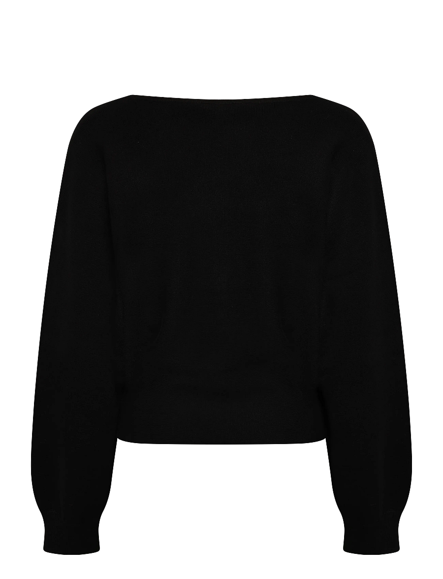 Bubbleroom - Knitted Cardigan - kardiganid - black - 2