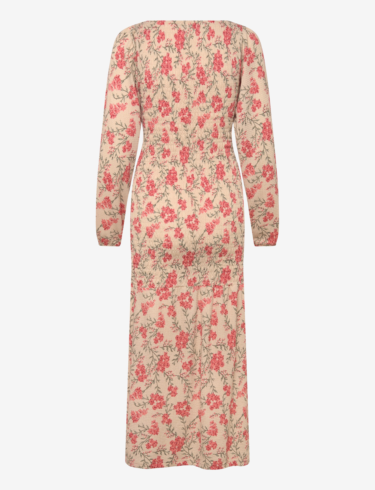 Bubbleroom - Structure Smock Midi Dress - suvekleidid - floral/patterned - 2