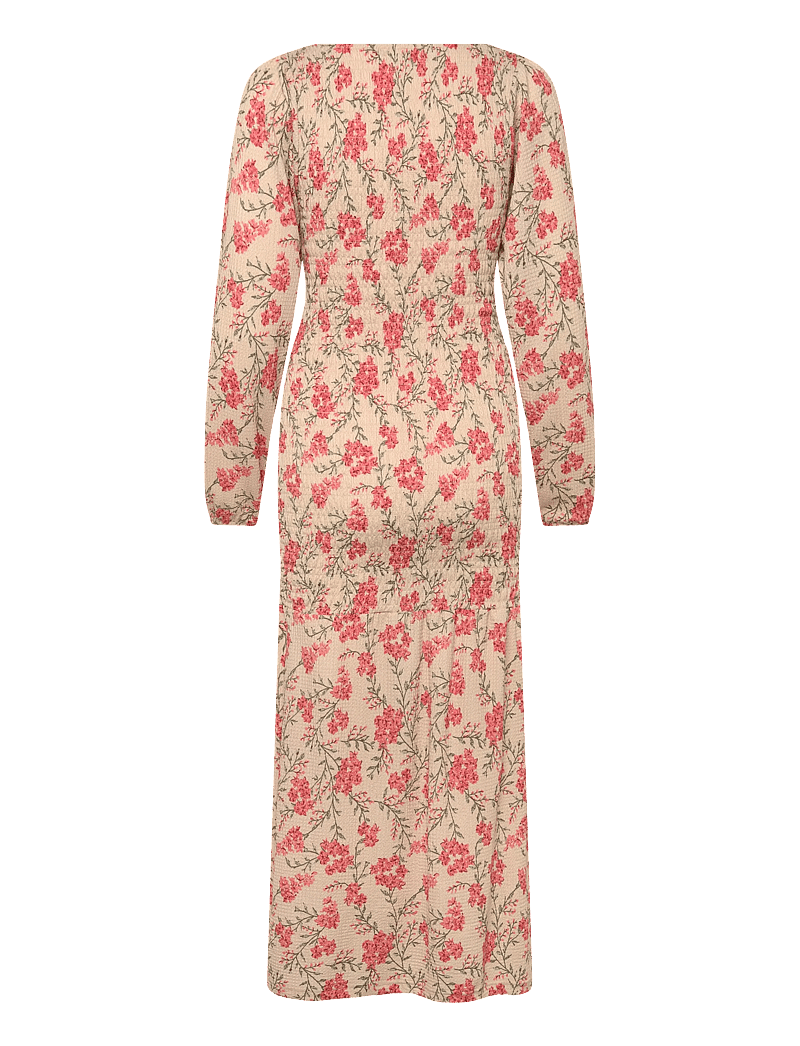 Bubbleroom - Structure Smock Midi Dress - sommerkjoler - floral/patterned - 2