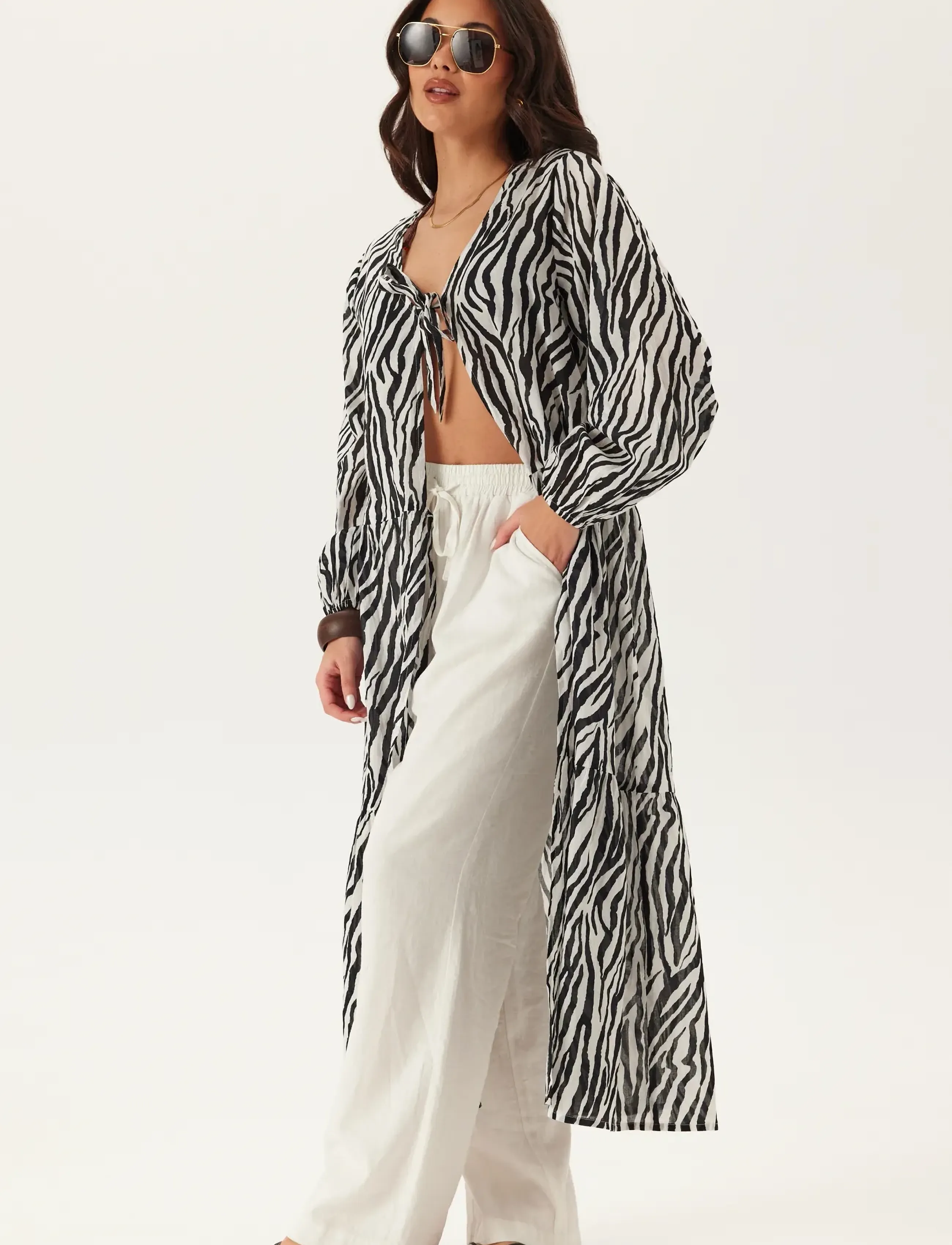 Bubbleroom Beach Dress, M, Dresses, Mehrfarbig/gemustert - Summer Frauen