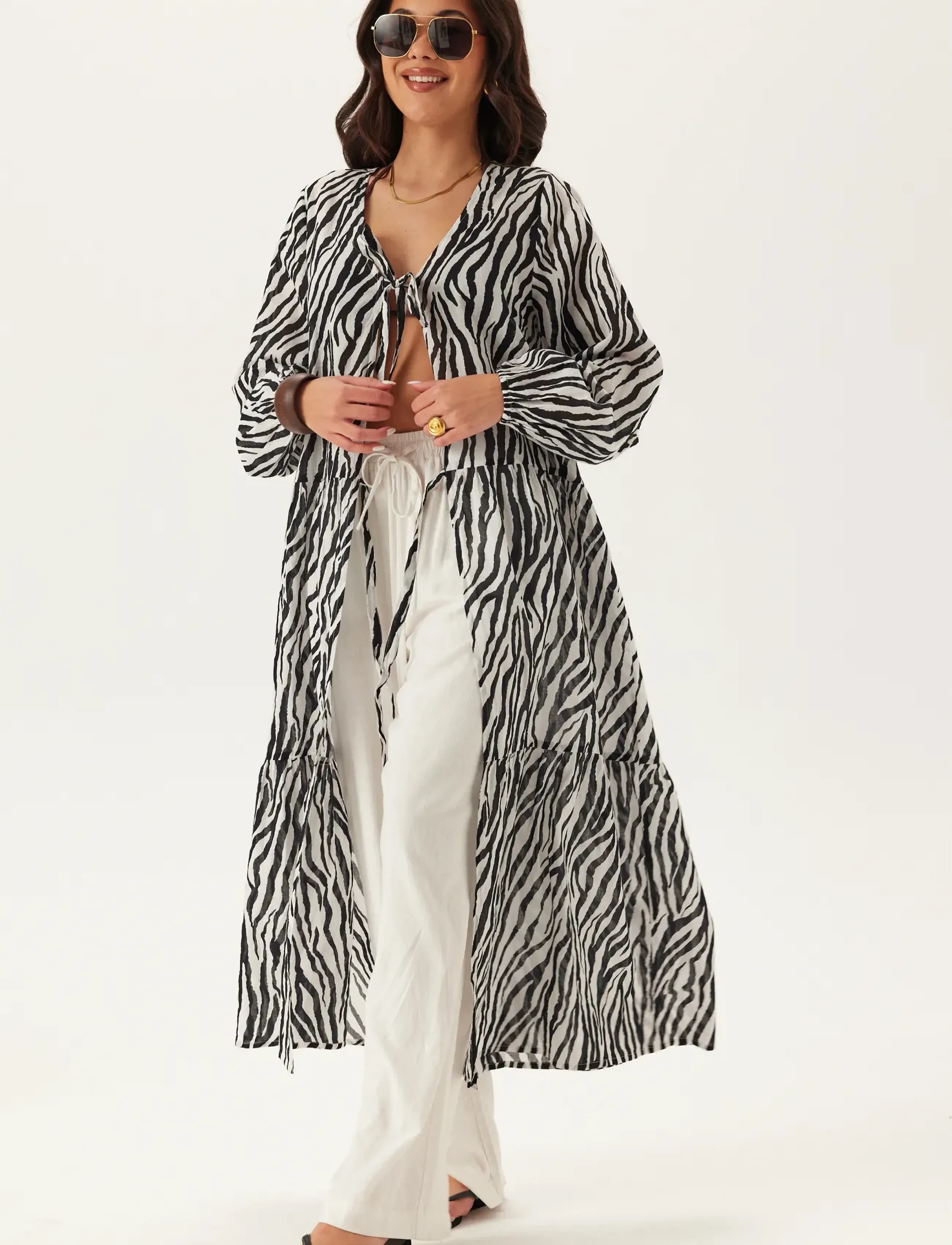 Bubbleroom - Beach Dress - suvekleidid - zebra - 5