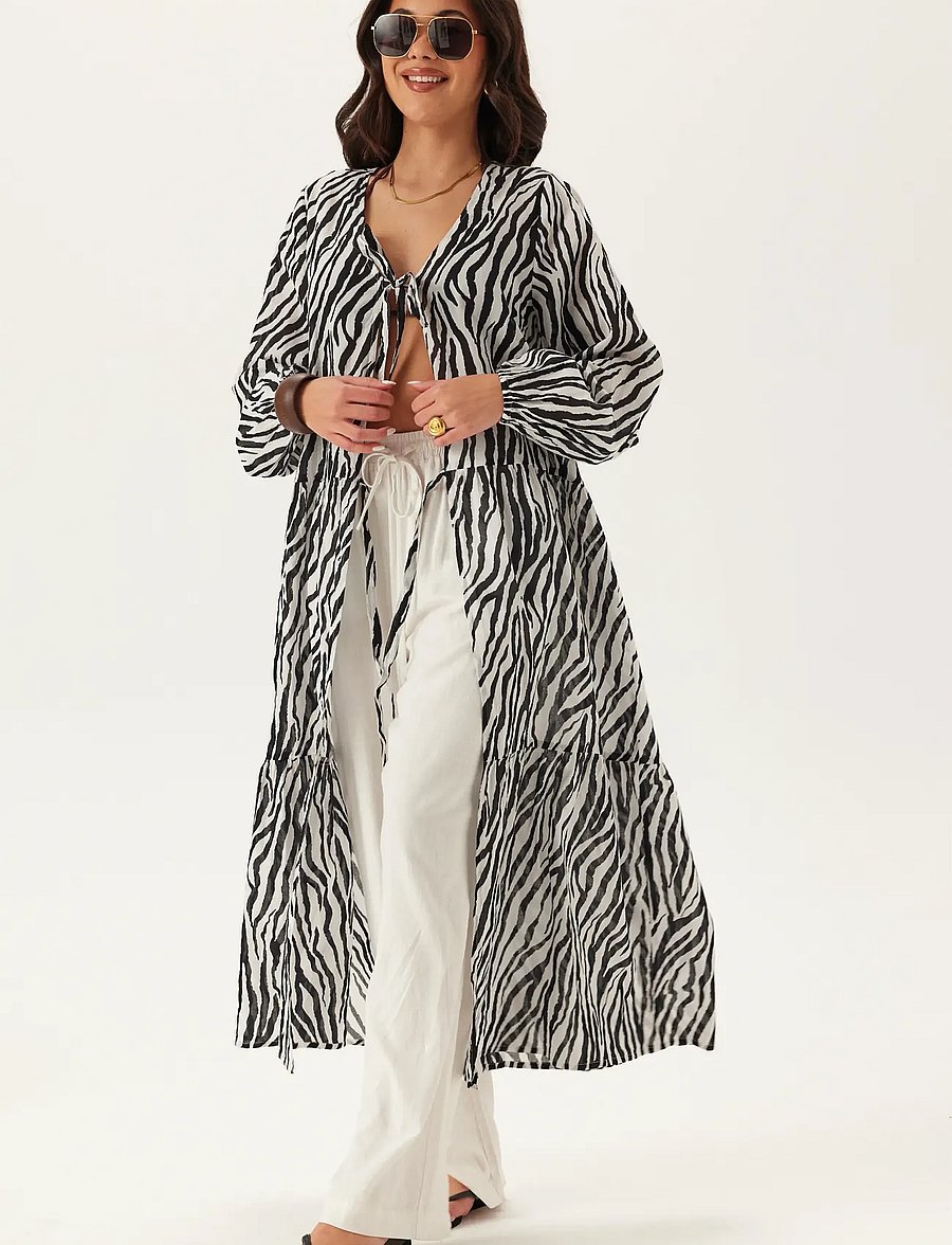 Bubbleroom - Beach Dress - sommerkleider - zebra - 5