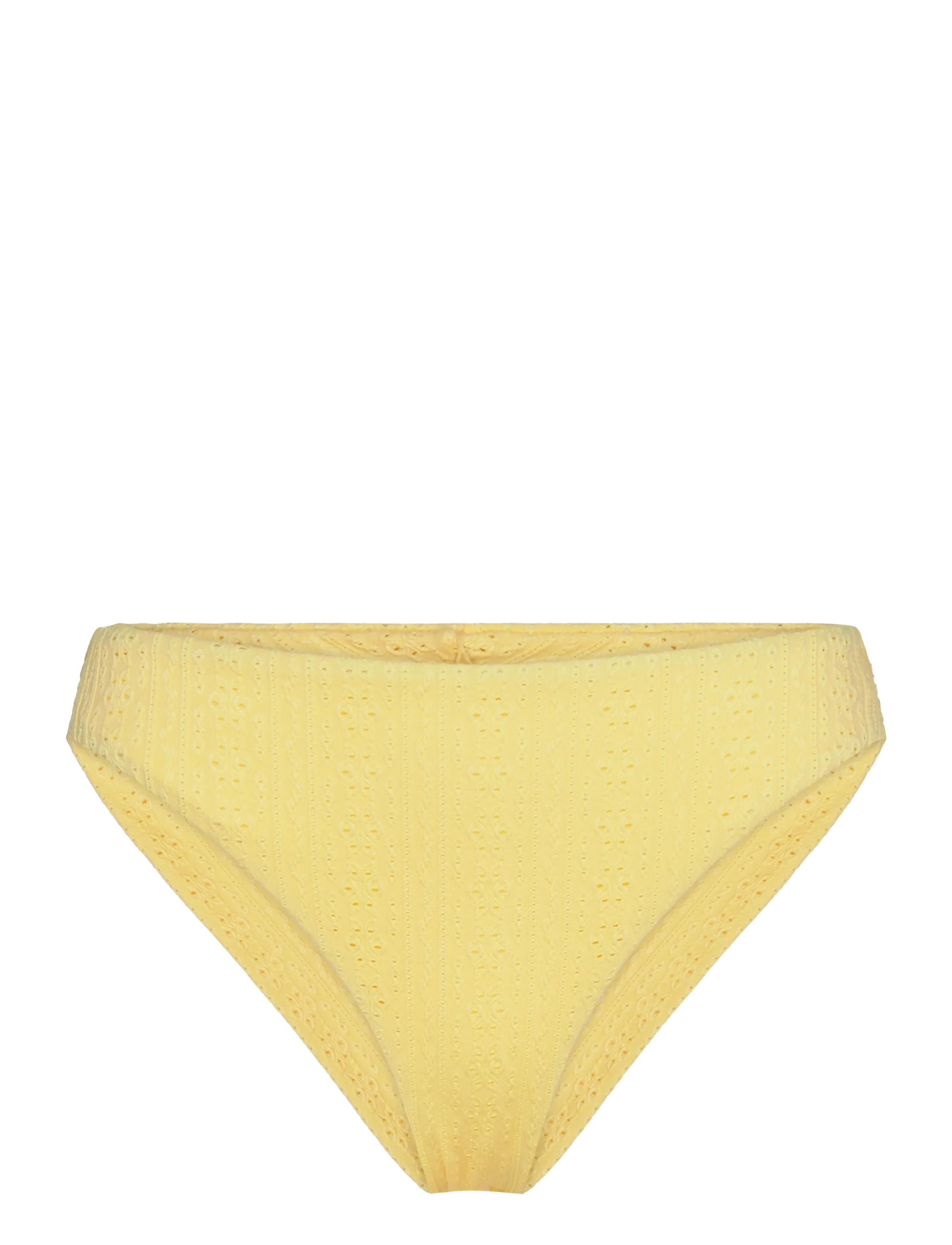 BUBBLEROOM Cheeky Broderie Anglaise Bikini Bottom Gelb - M - Damen