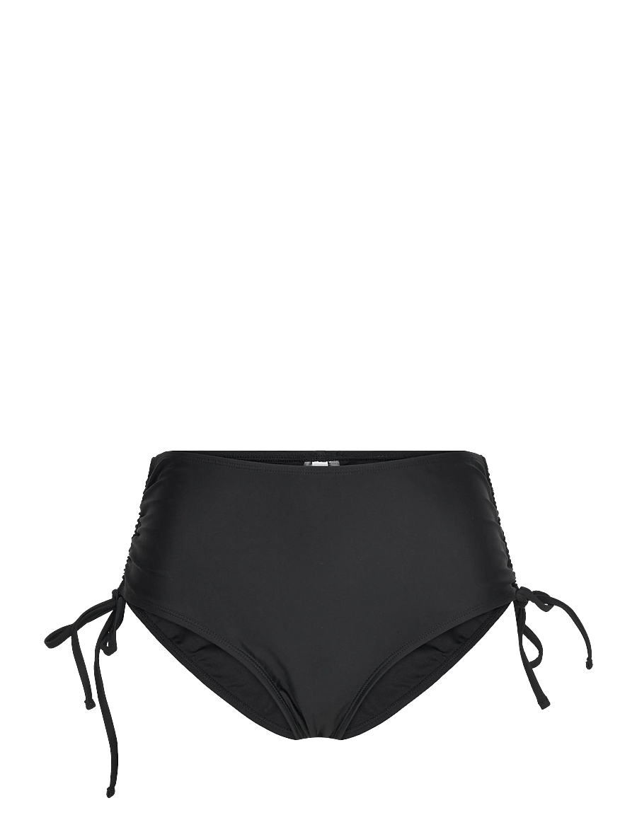 Bubbleroom - Tie High Waist Bottom - maillots deux pièces avec nœud sur les côtés - black - 1