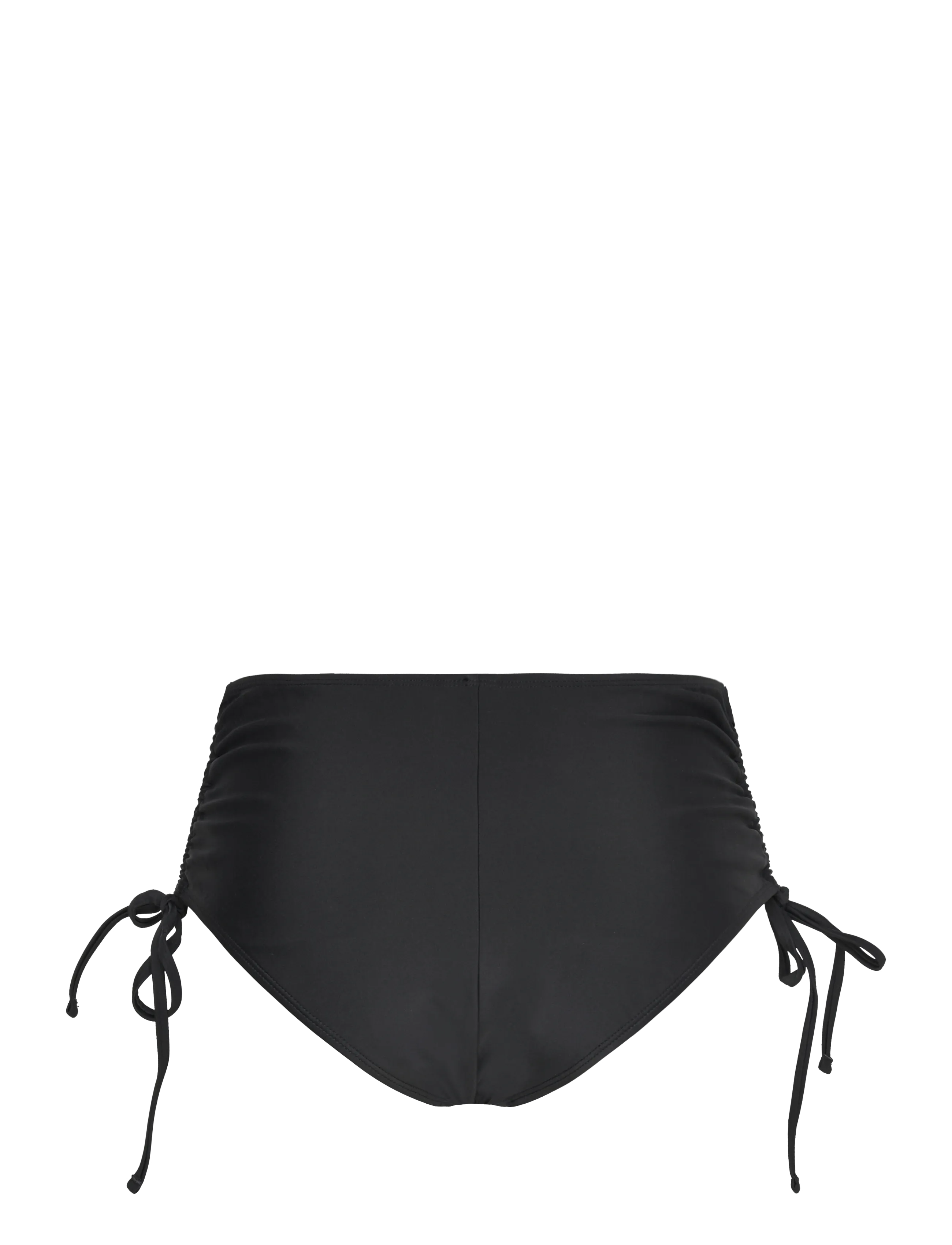 Bubbleroom - Tie High Waist Bottom - maillots deux pièces avec nœud sur les côtés - black - 2