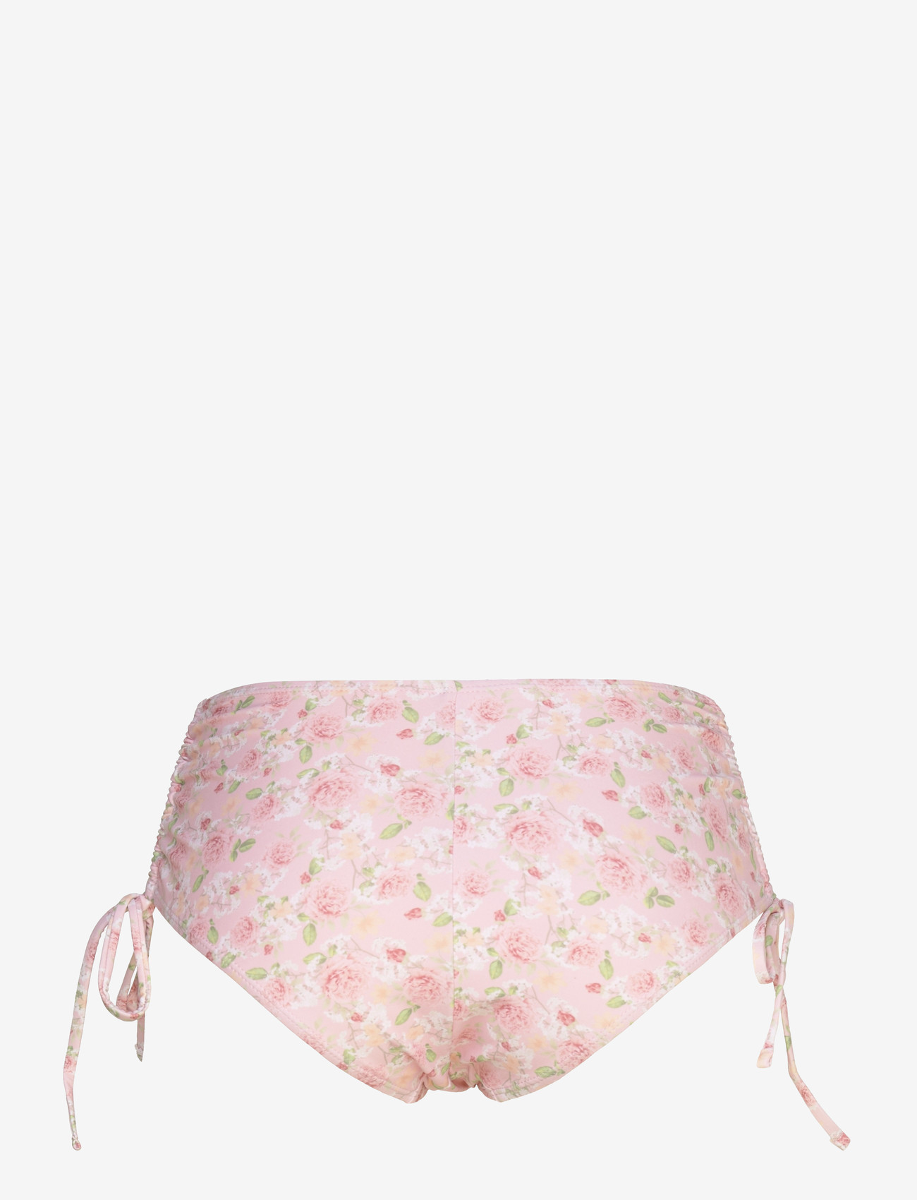 Bubbleroom - Tie High Waist Bottom - side tie bikinier - pink/floral - 2
