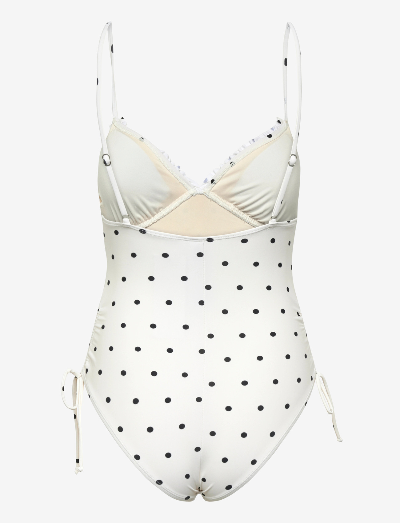Bubbleroom - Tie Swimsuit - swimsuits - offwhite/patterned - 2