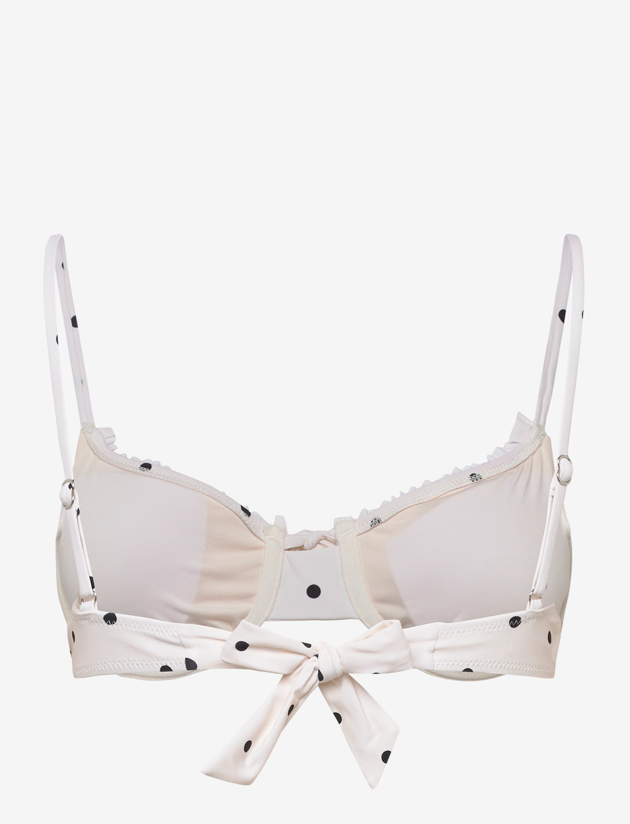 Bubbleroom - Tie Wire Bra - bikinitoppe med bøjle - offwhite/patterned - 2