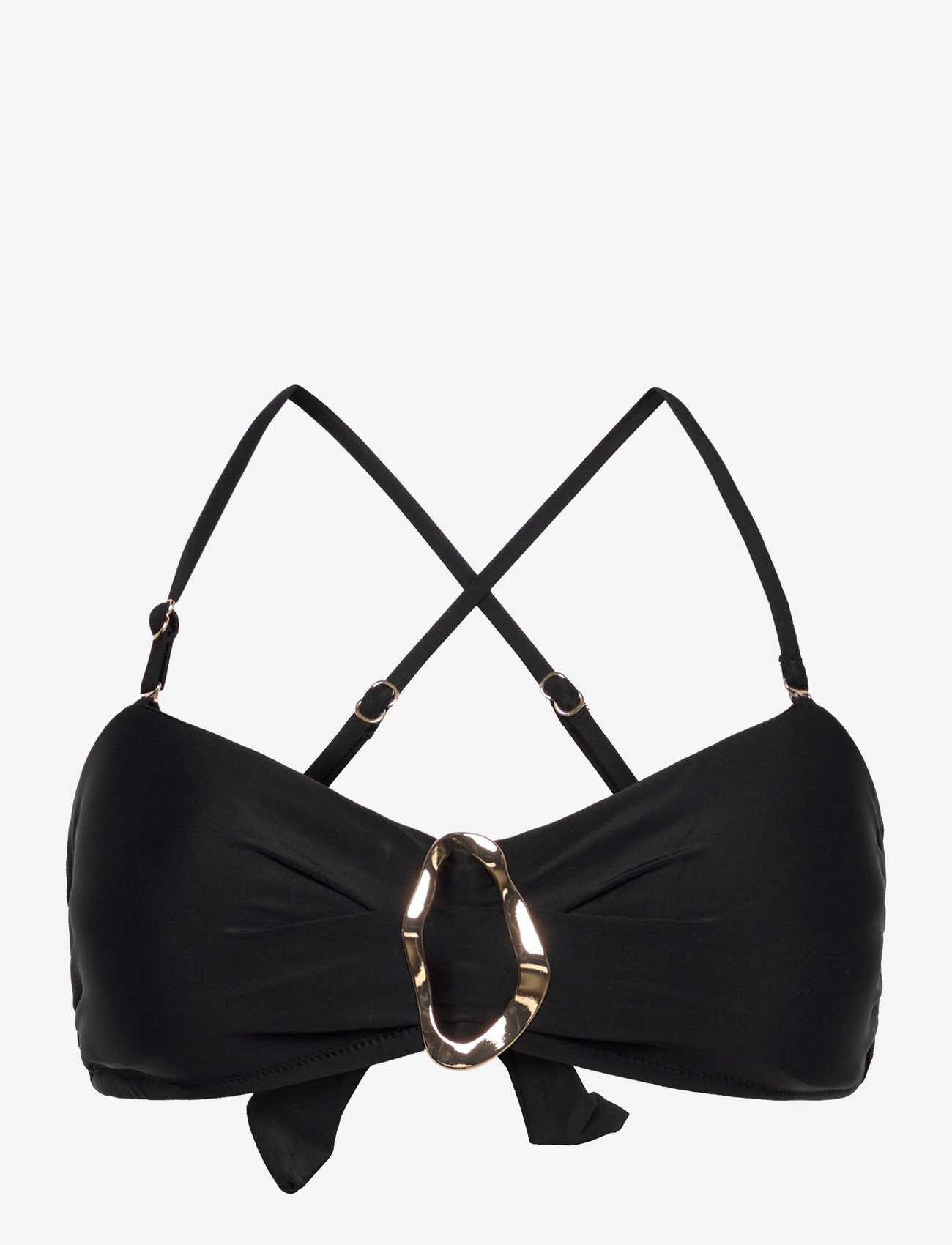 Bubbleroom - Bandeau Bikini Top - bandeau-bikinis - black - 2