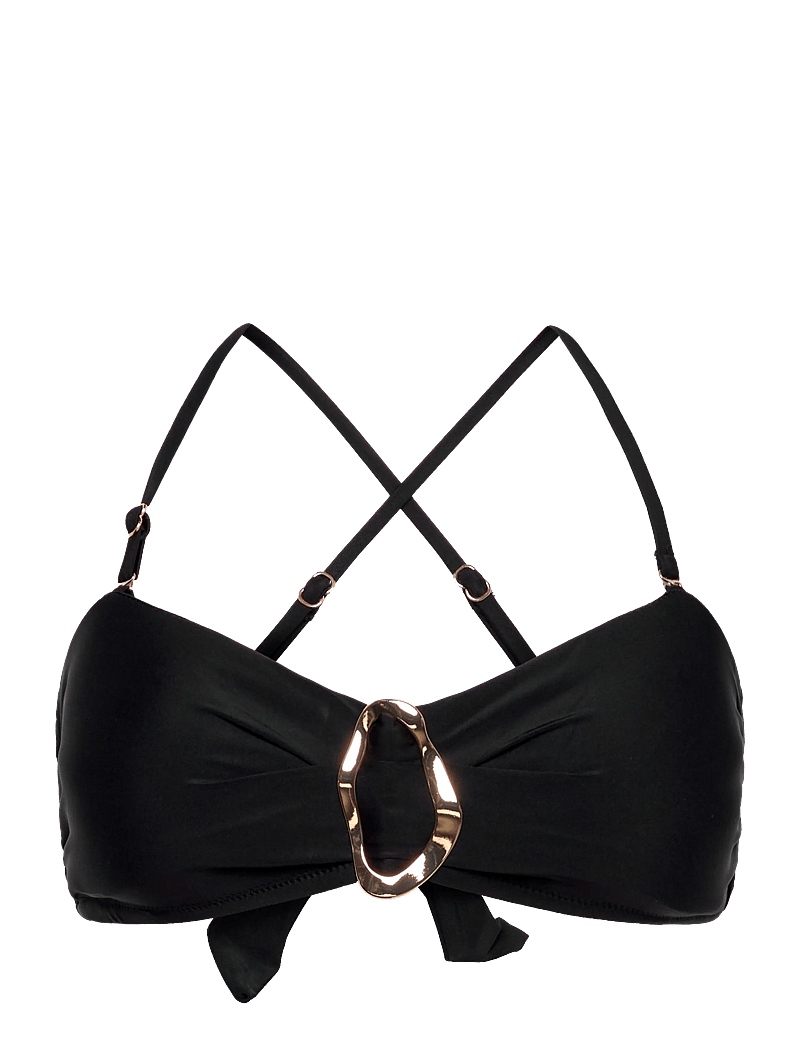 Bubbleroom - Bandeau Bikini Top - bandeau-bikinis - black - 2
